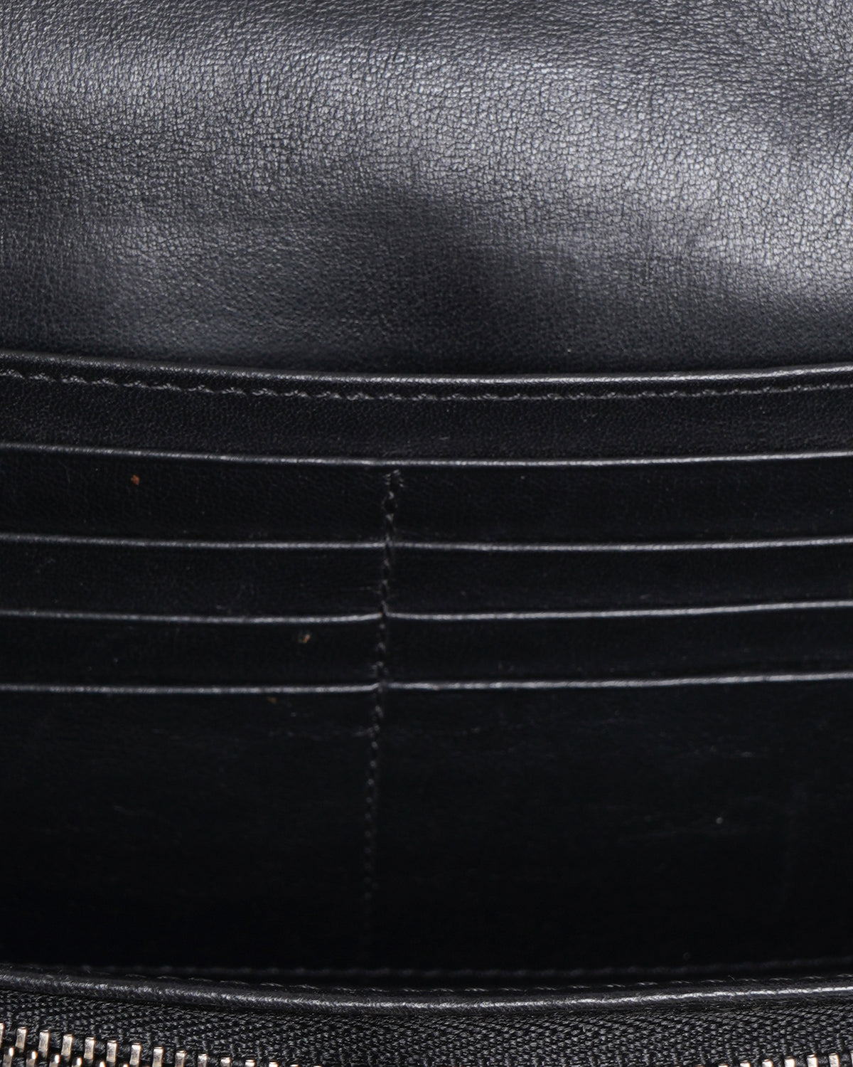 Burberry 
London plaid pattern zip around clutch wallet