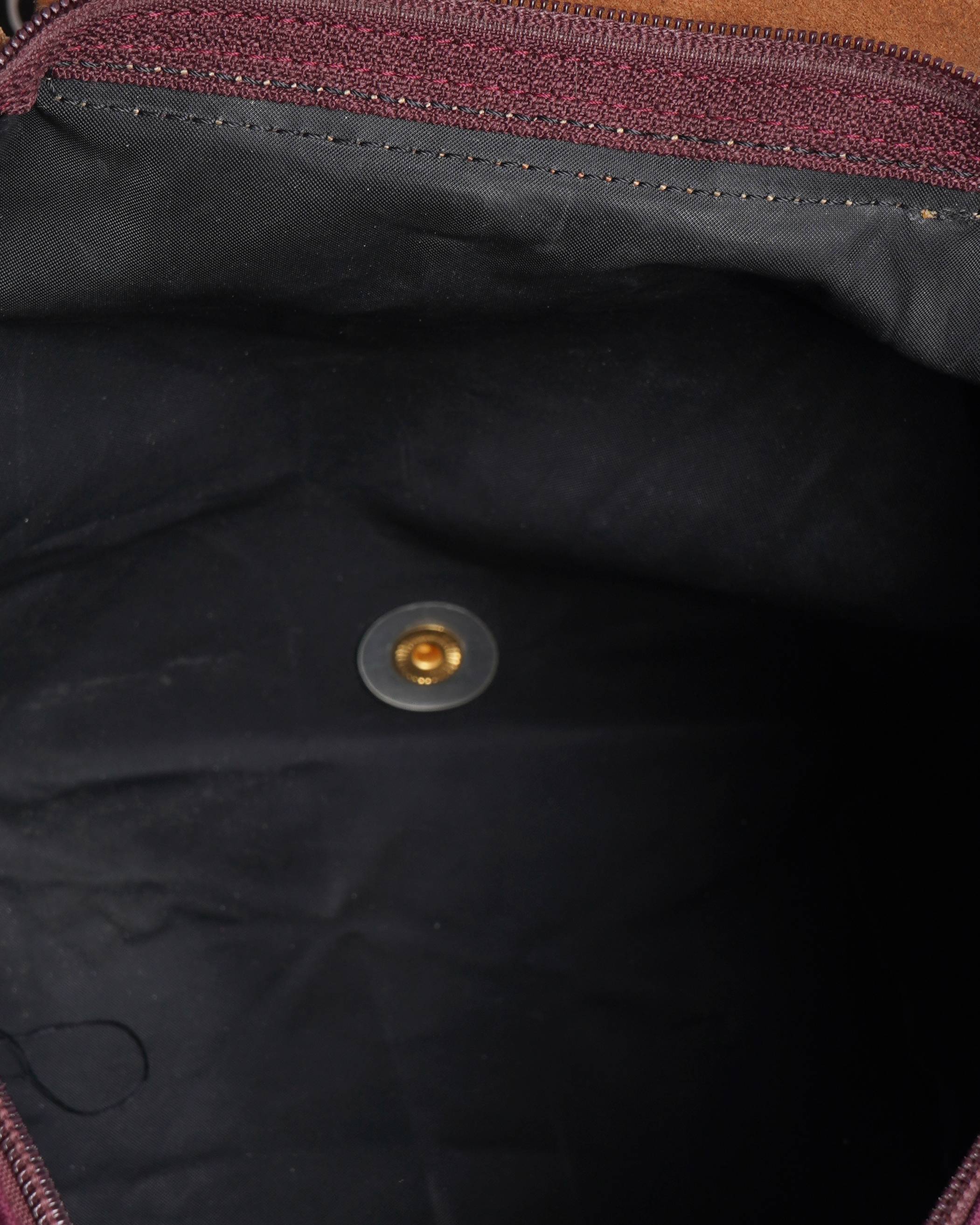 Longchamp Le Pliage Tote Bag in burgundy