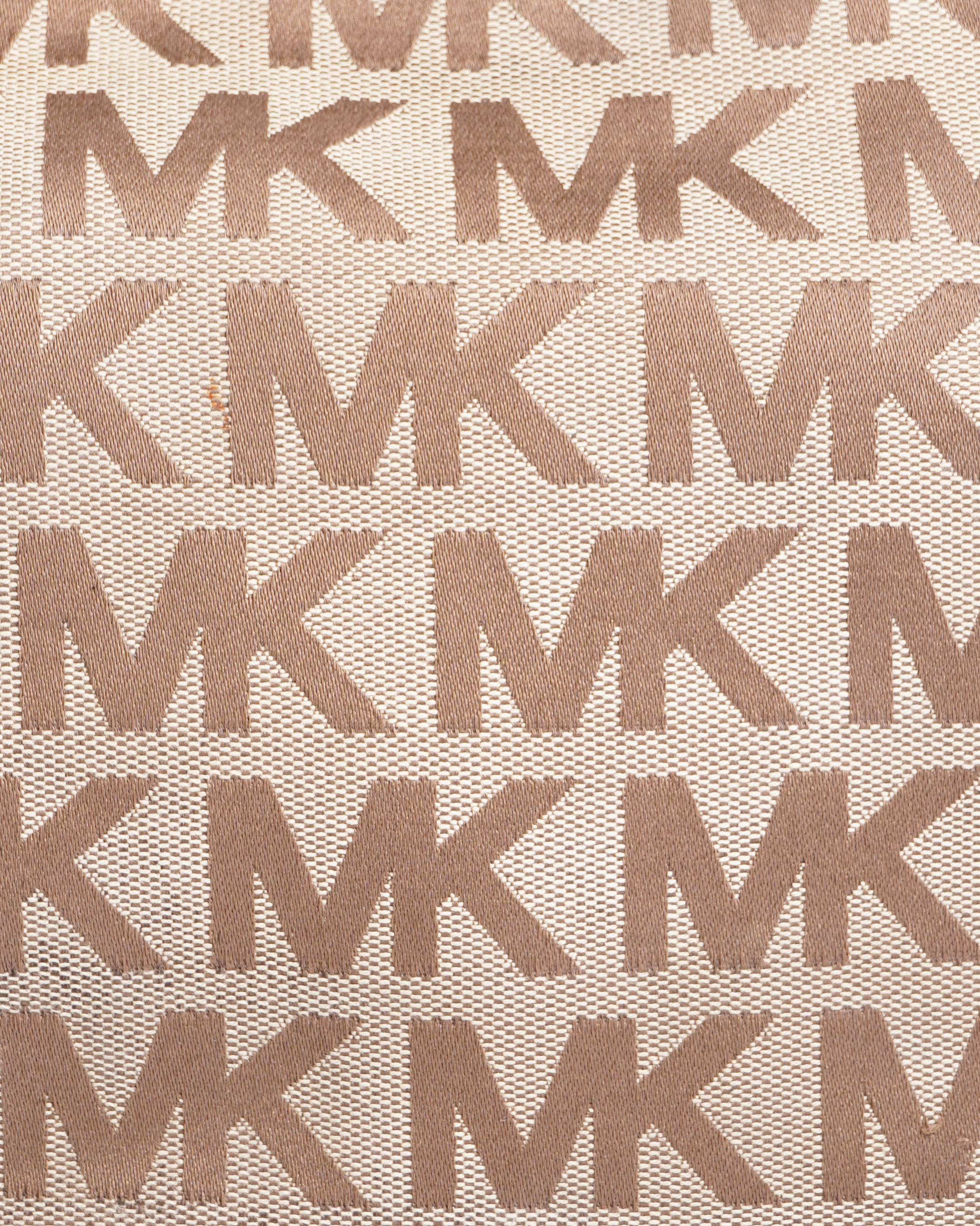 Michael Kors Monogram Canvas Shoulder Bag