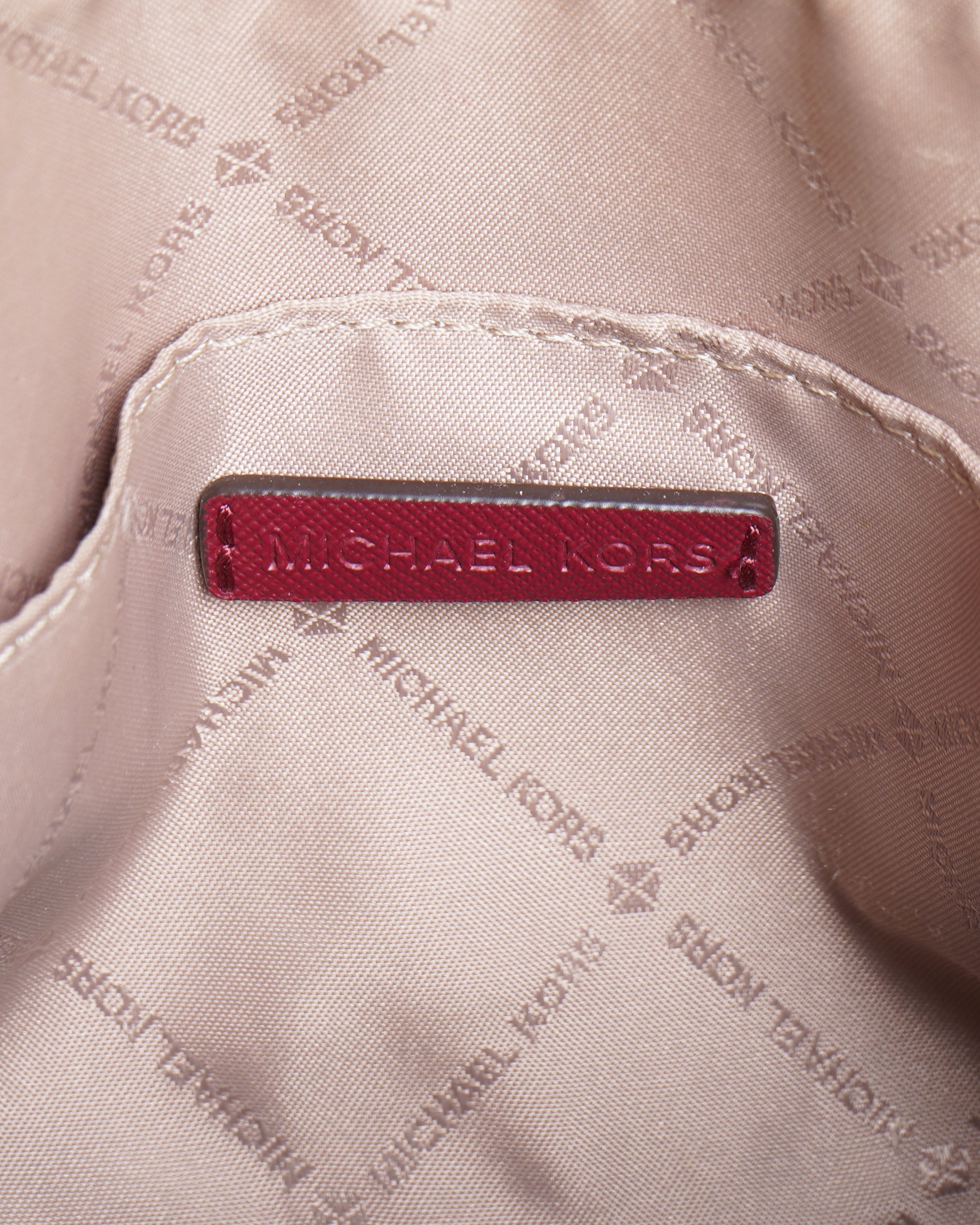Michael Kors Monogram Crossbody Bag
