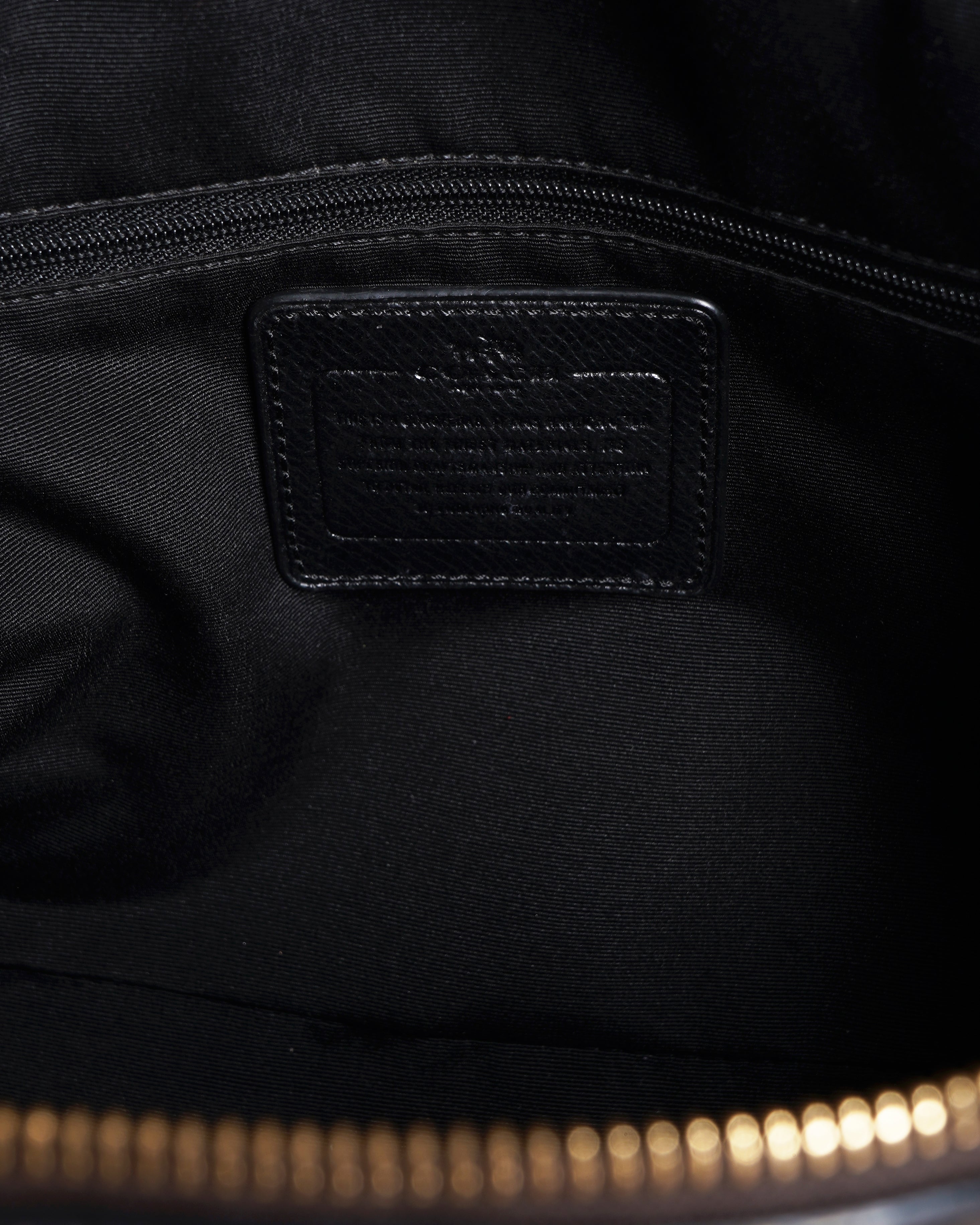 Coach Signature cora domed satchel handbag