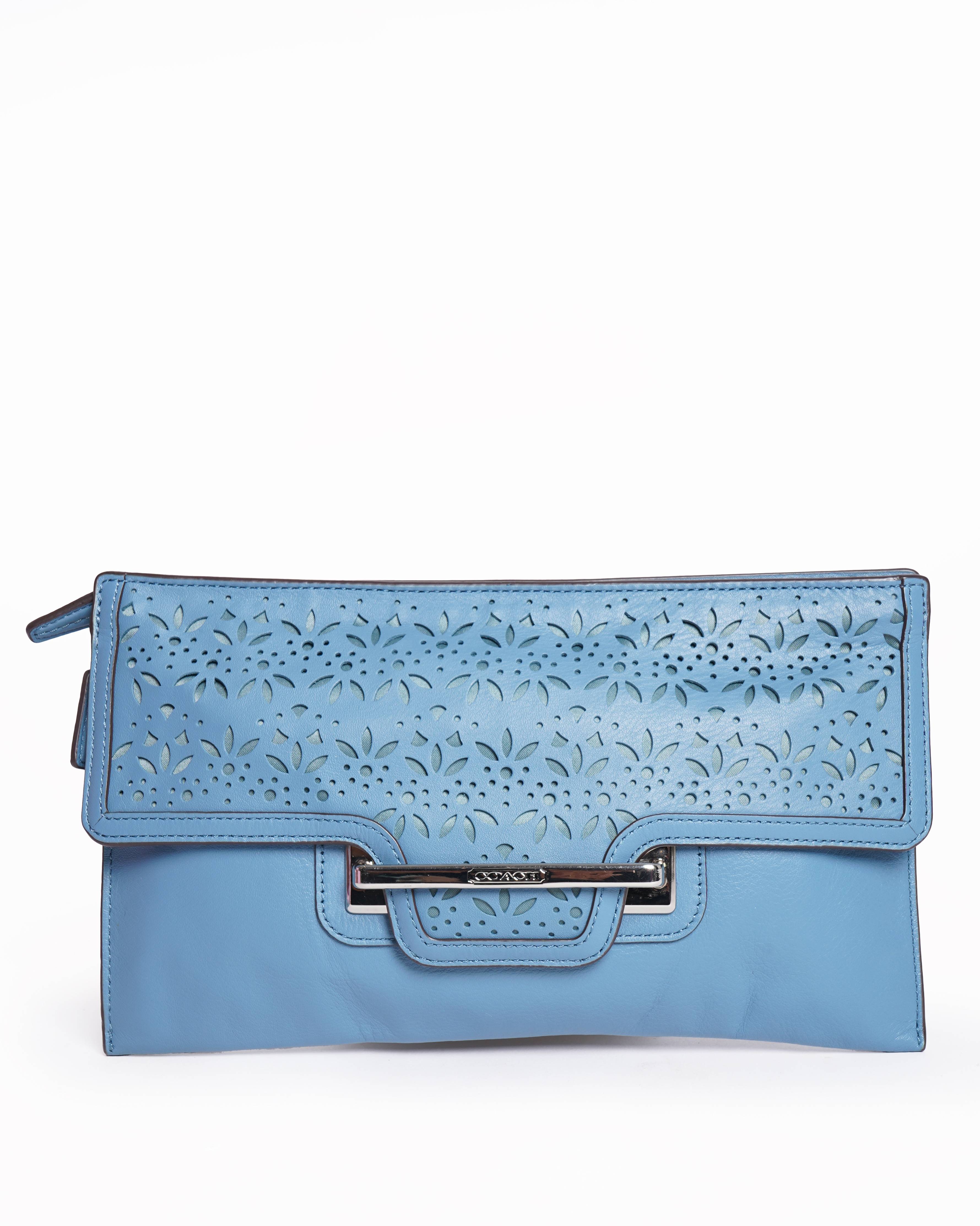 Coach Taylor Eyelet Clutch