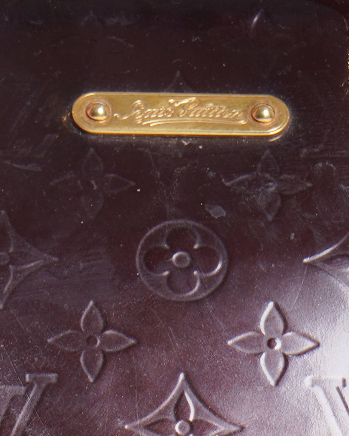 Louis vuitton bellevue monogram vernis amarante Tote Bag