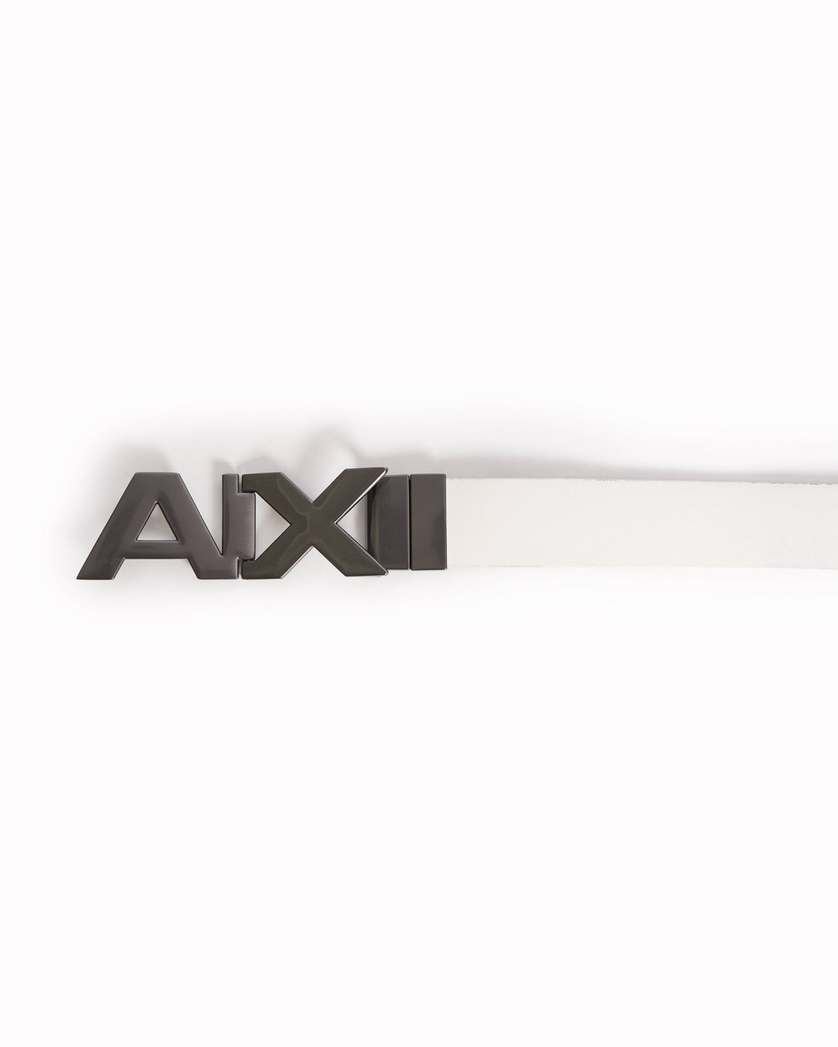 Armani exchange Reversible belt with logo buckle