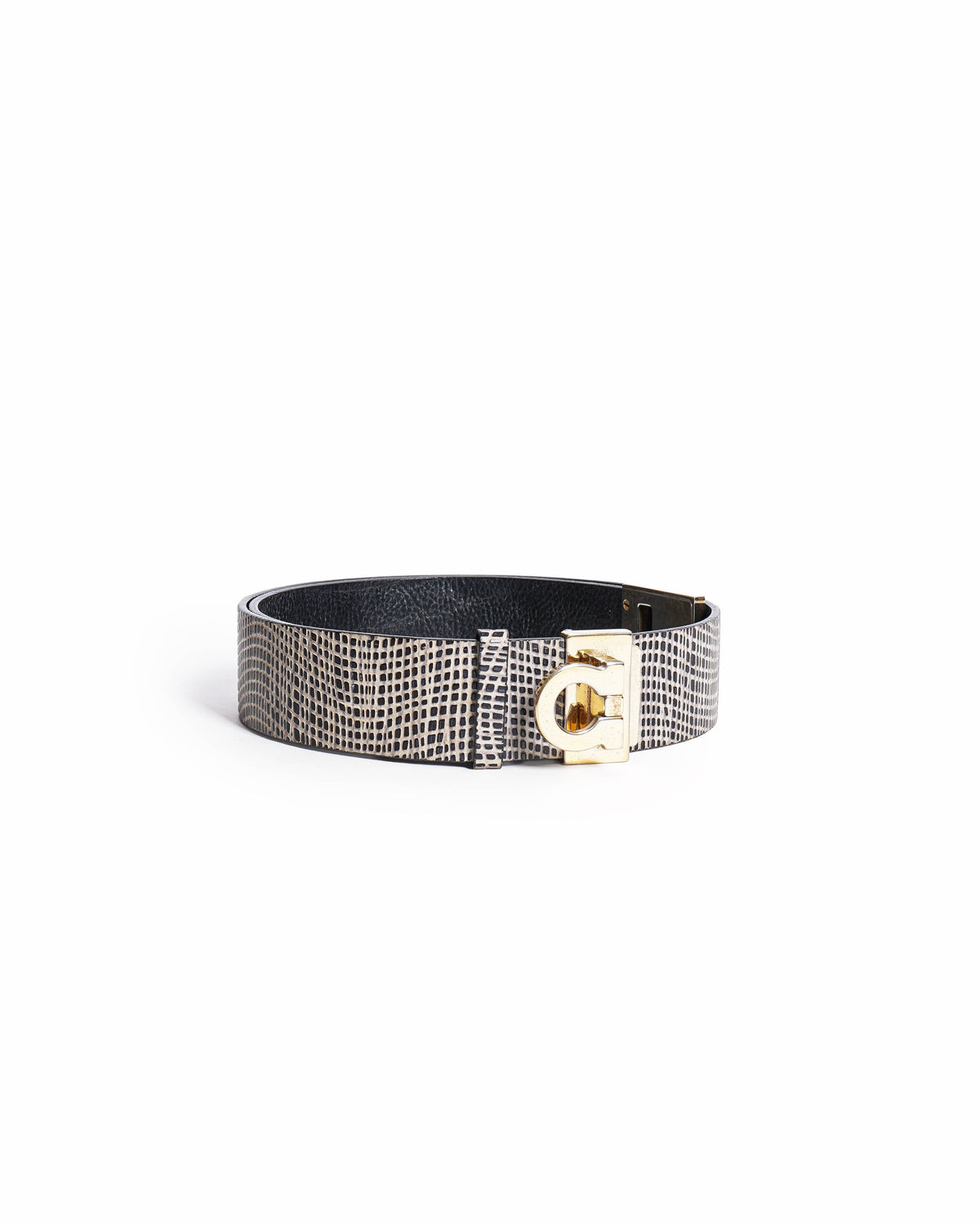 Salvatore Ferragamo reversible leather belt