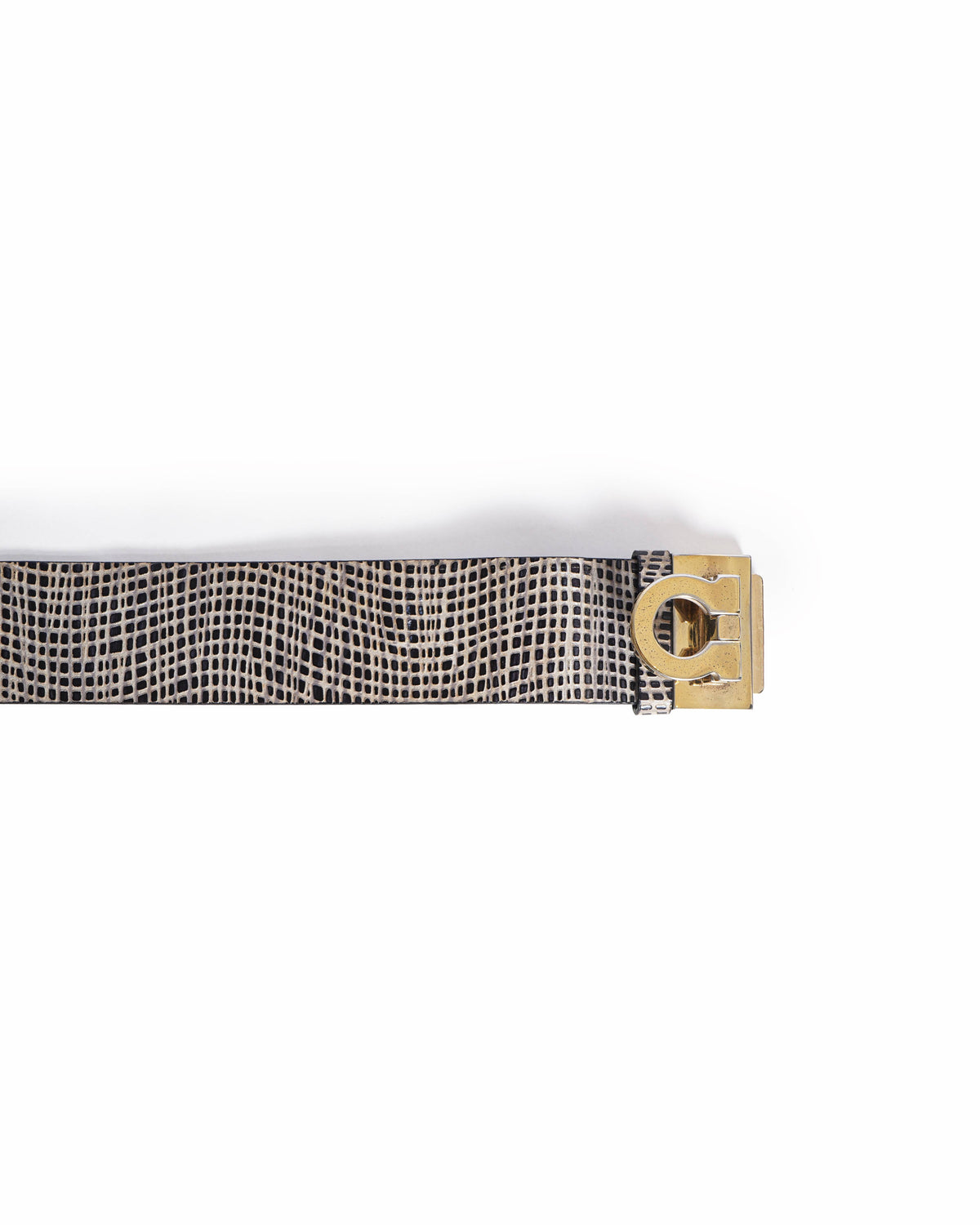 Salvatore Ferragamo reversible leather belt