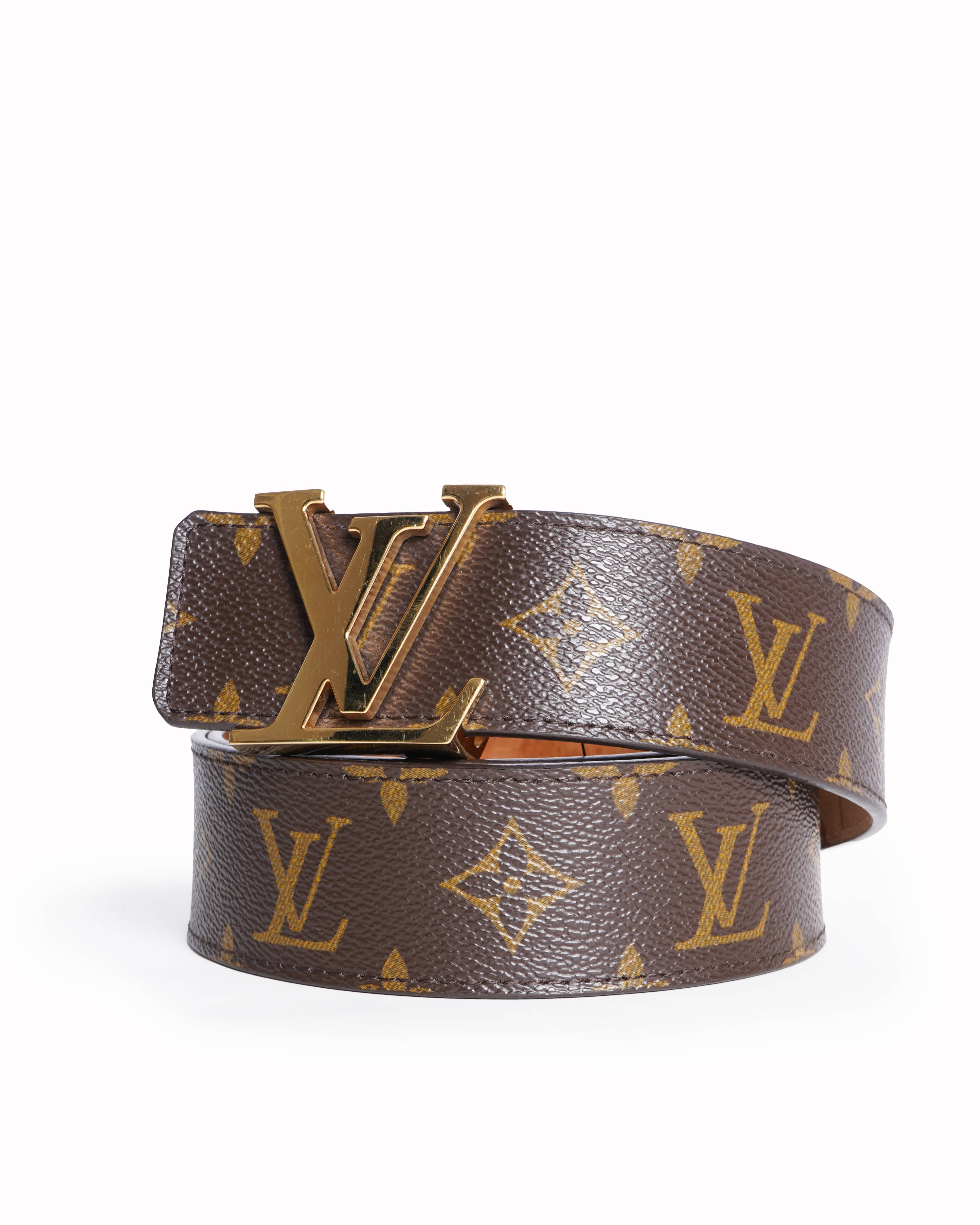 Louis Vuitton Monogram Canvas LV Initiales Belt
