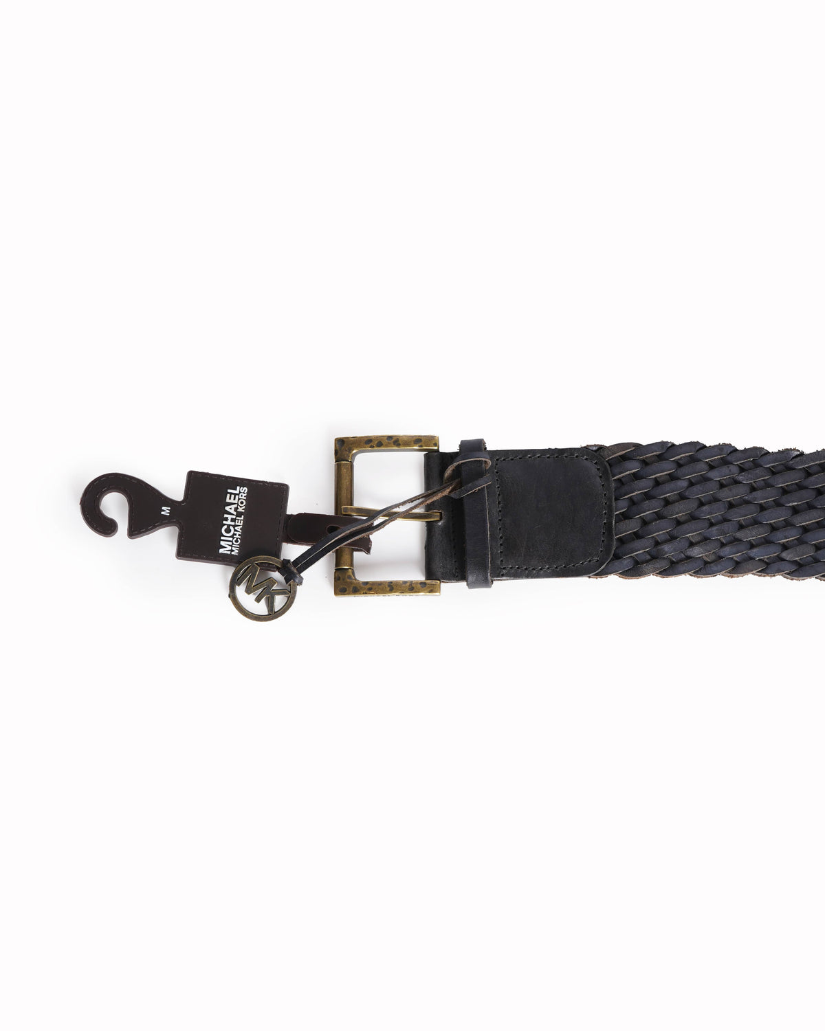 Michael Kors Braided Leather Belt