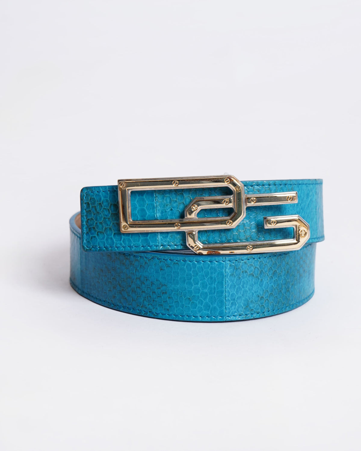 Dolce & Gabbana logo buckle belt
