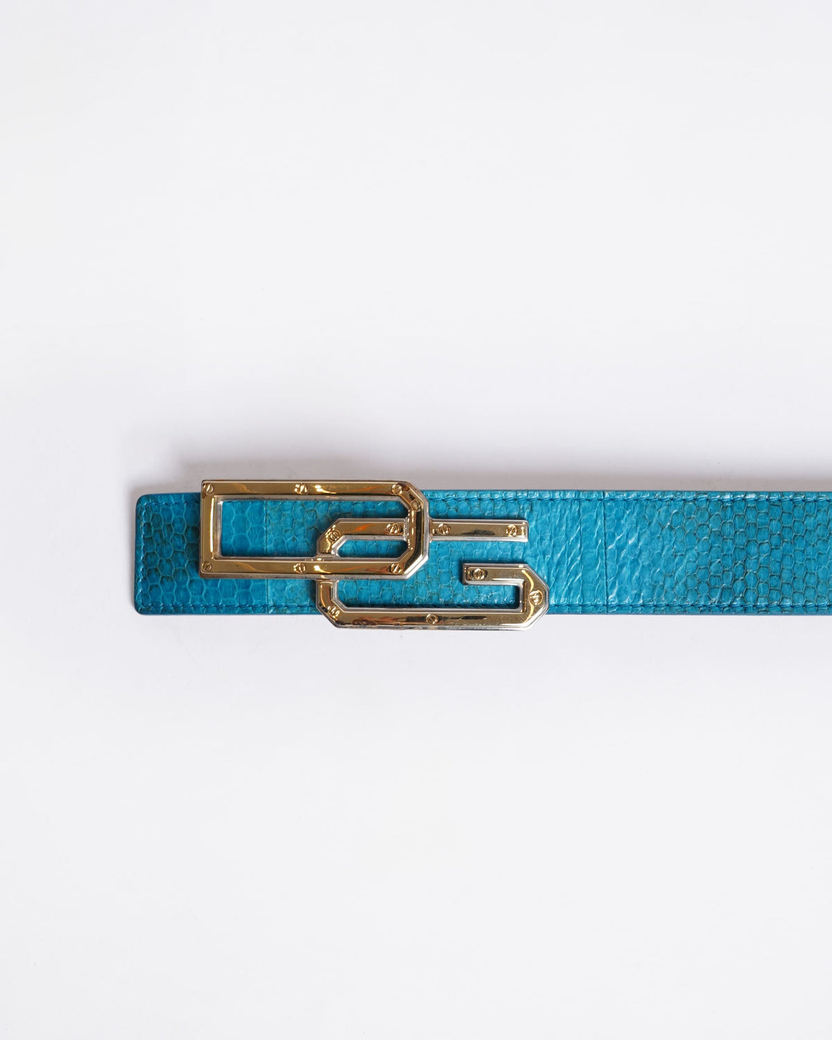 Dolce & Gabbana logo buckle belt