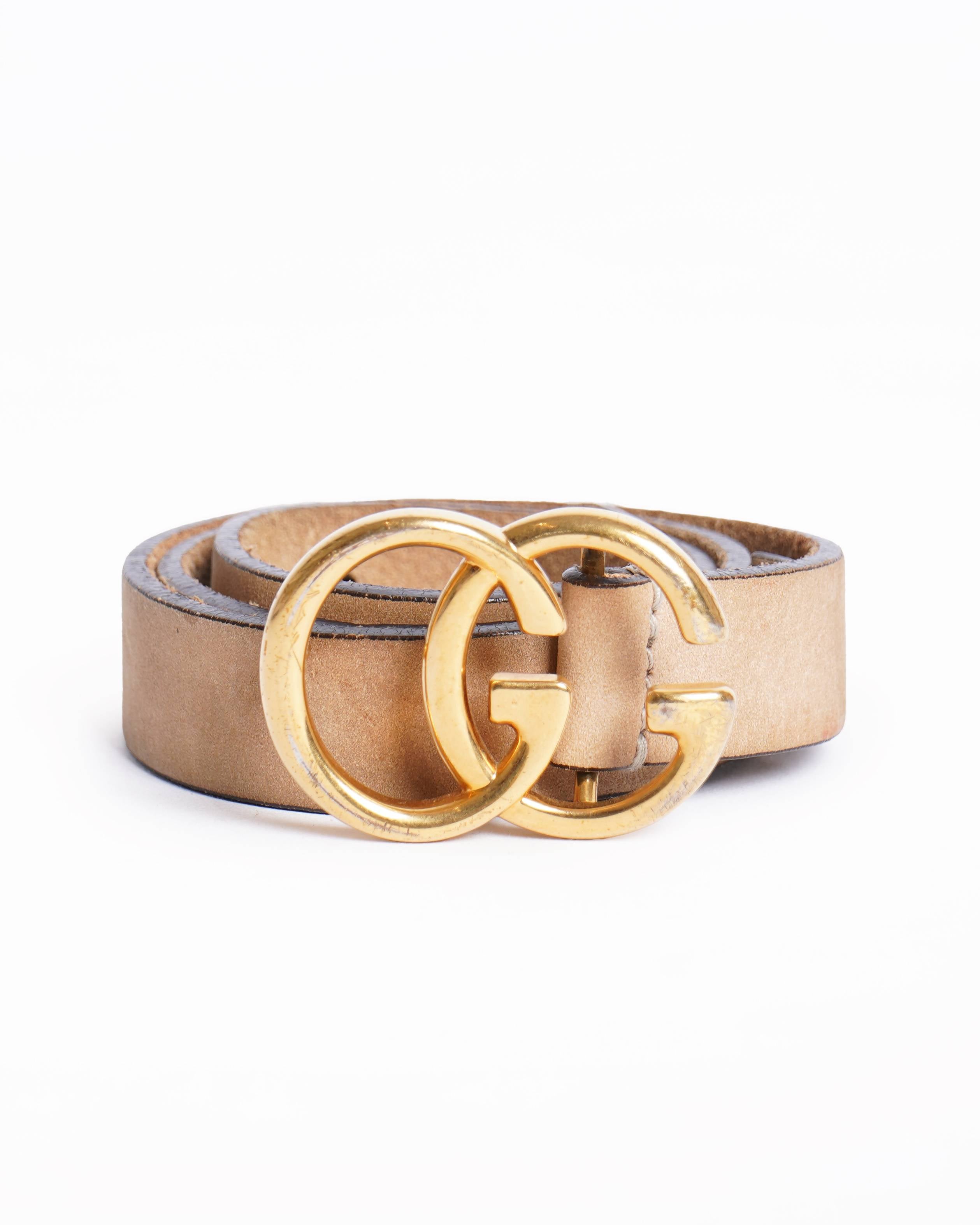 Gucci Beige girls belt