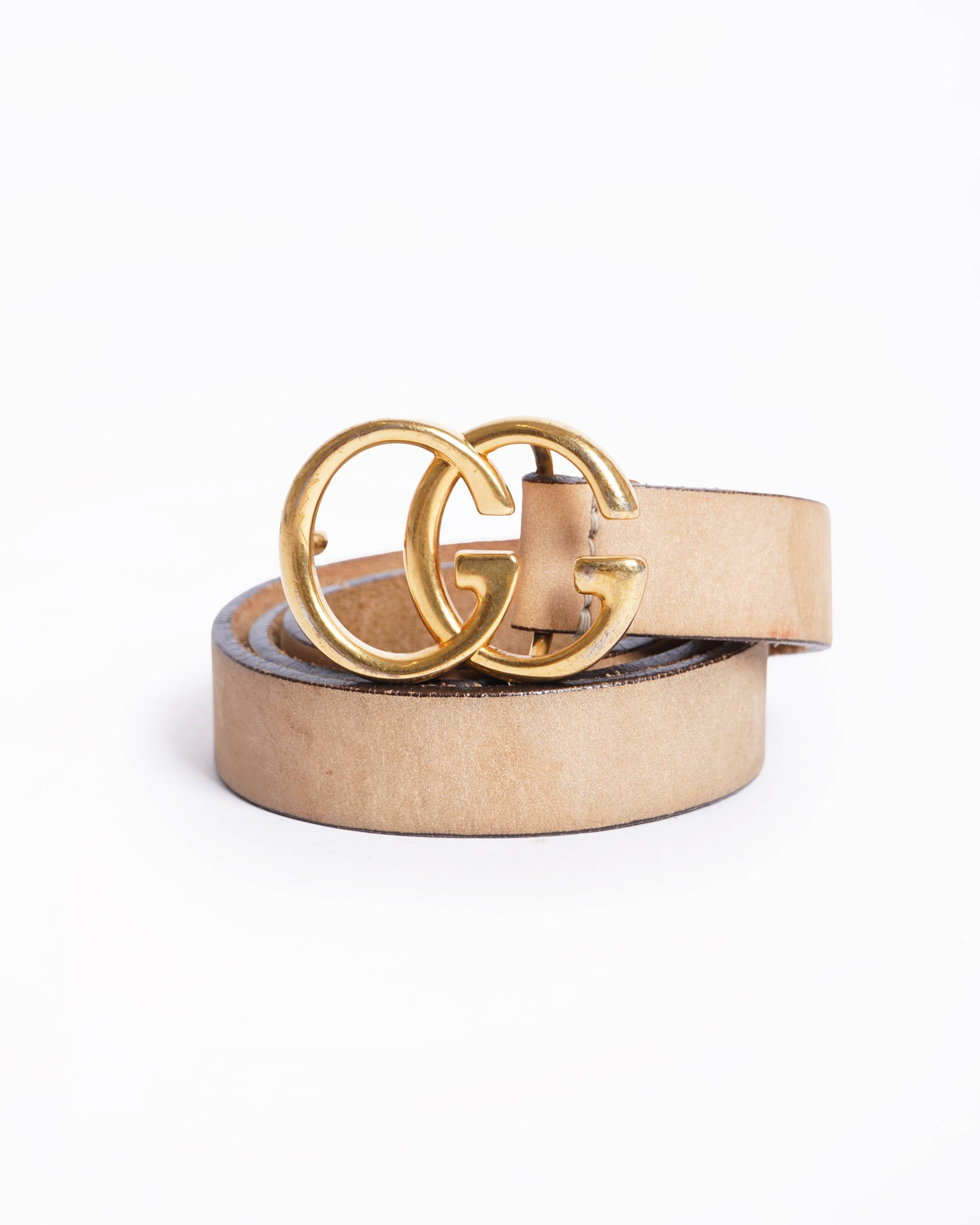 Gucci Beige girls belt
