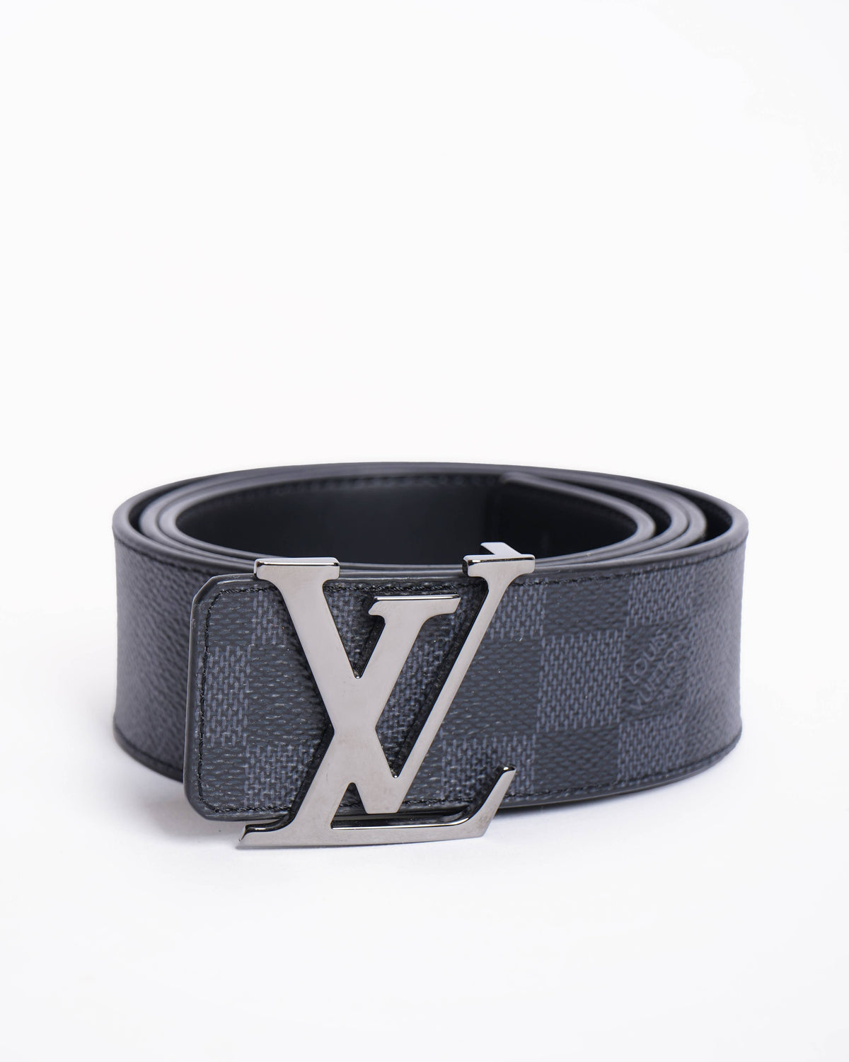 Louis vuitton black Damier belt