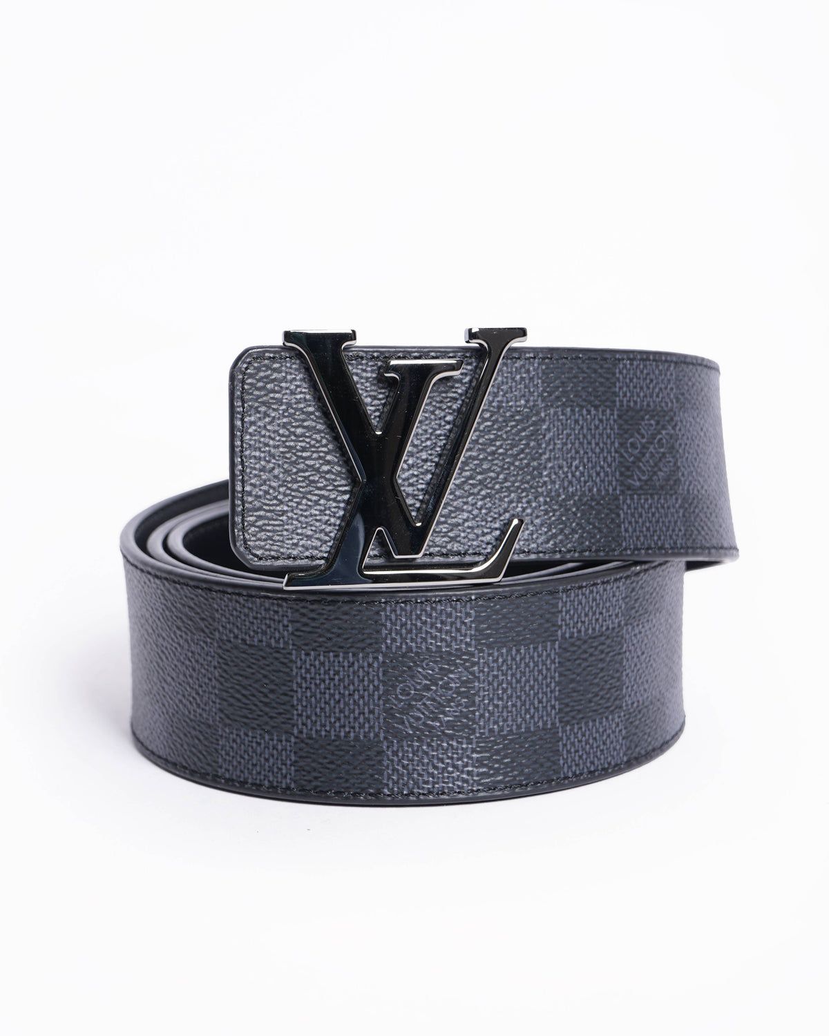 Louis vuitton black Damier belt