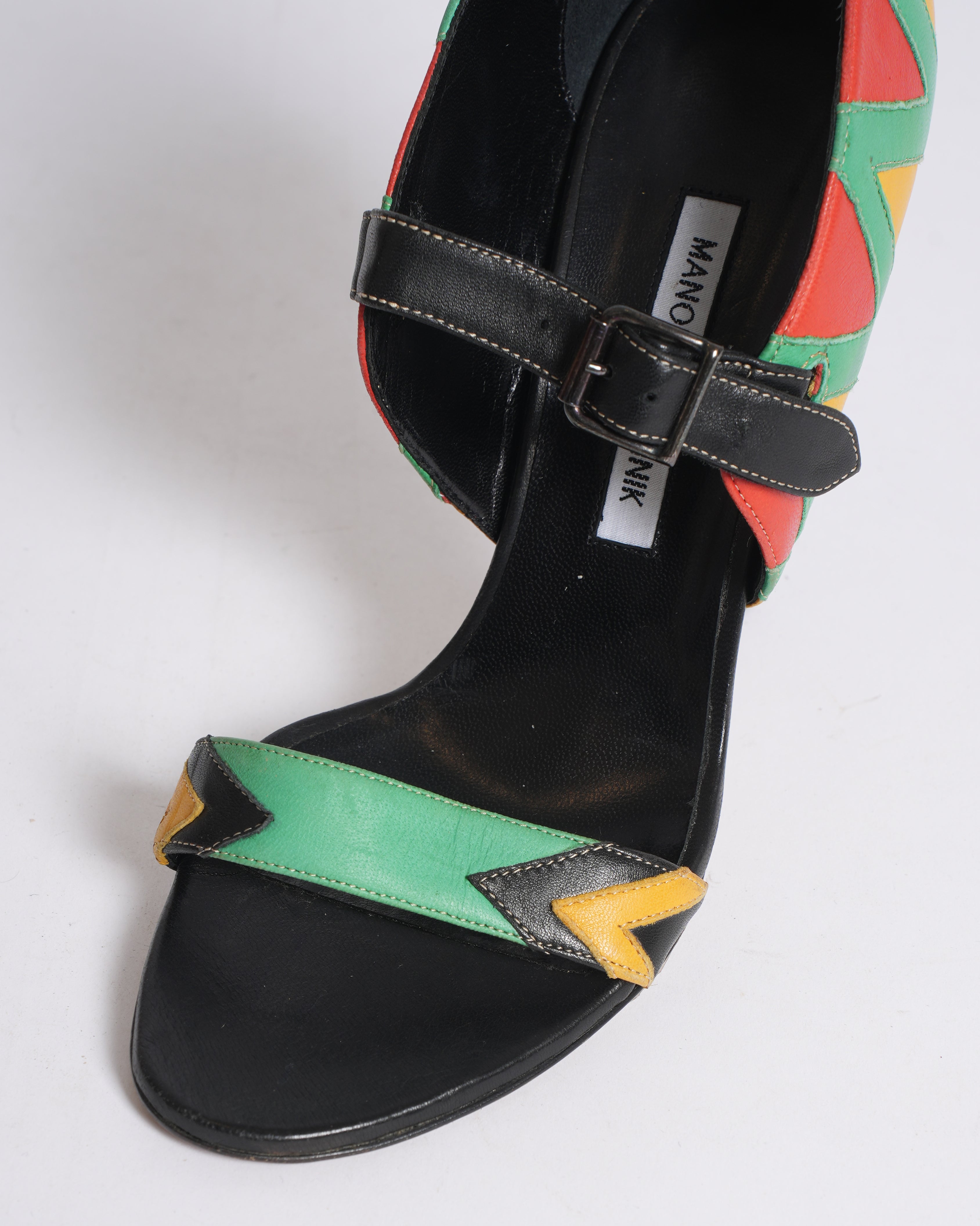 Manolo Blahnik Multicolor Heels