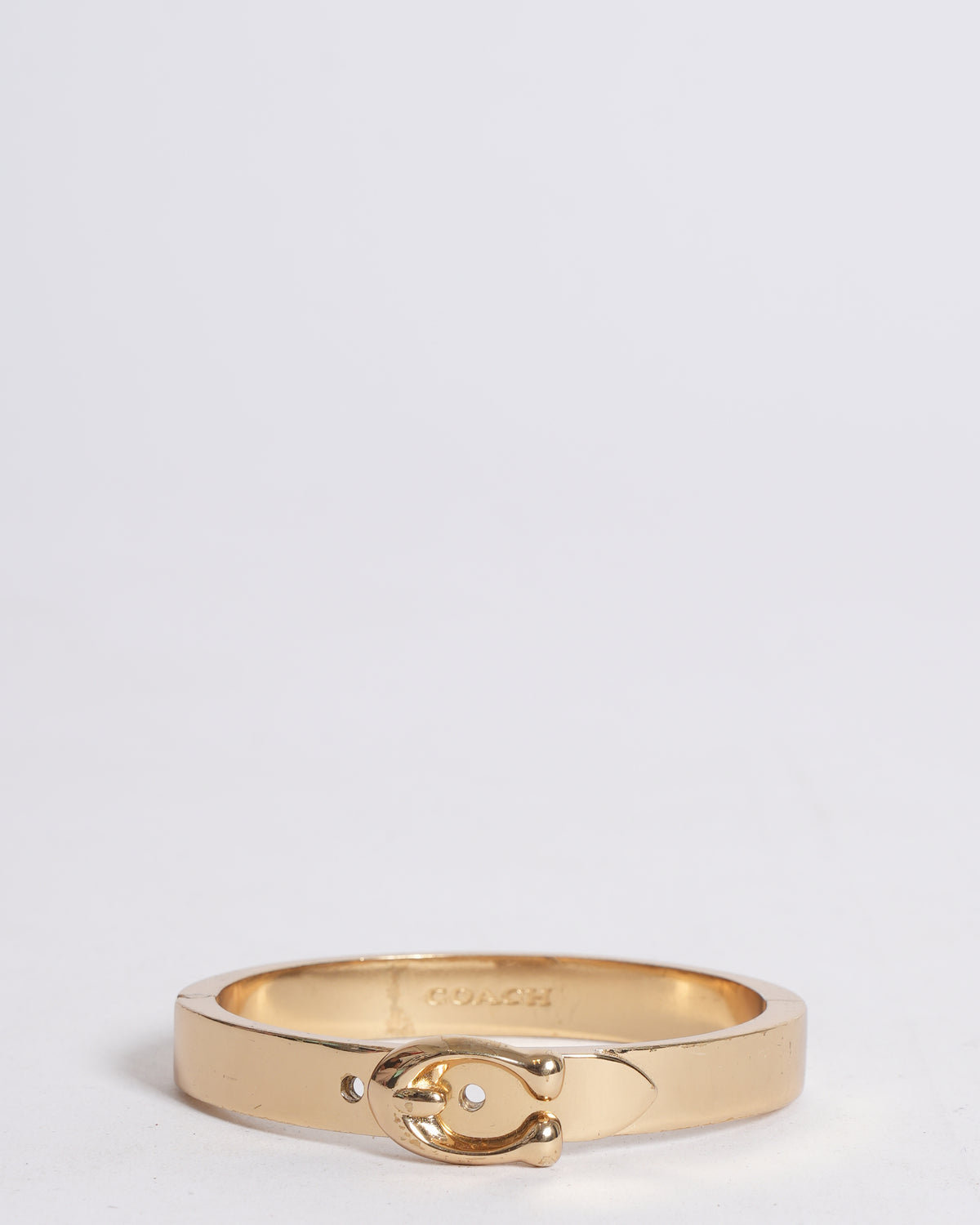 Coach Signature Buckle Bangle