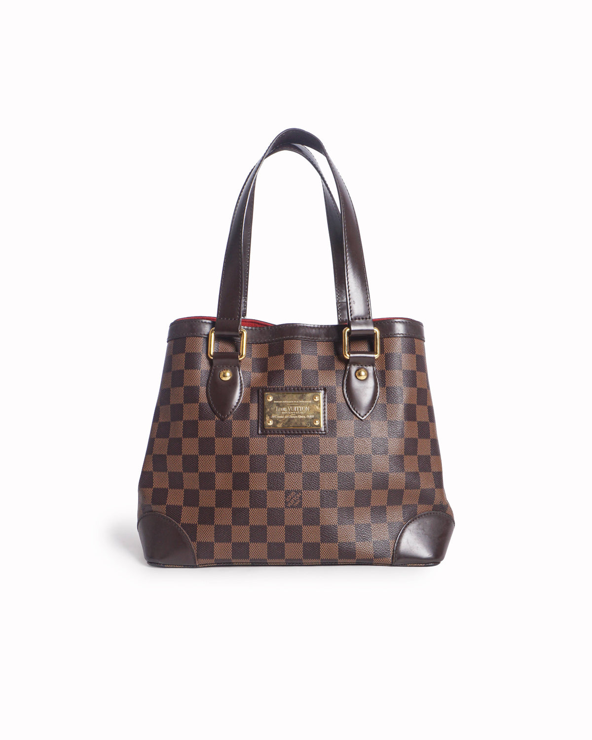Louis Vuitton Hampstead PM Damier Ebene Tote Bag