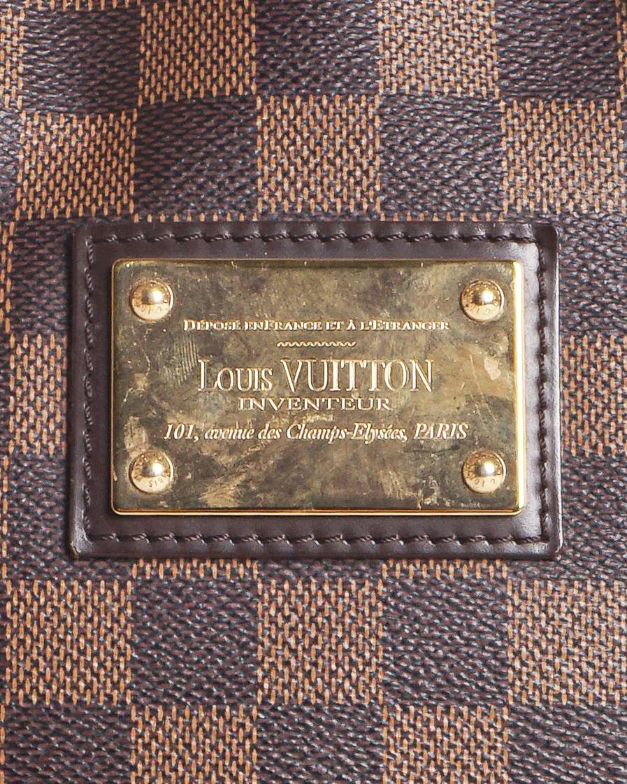 Louis Vuitton Hampstead PM Damier Ebene Tote Bag