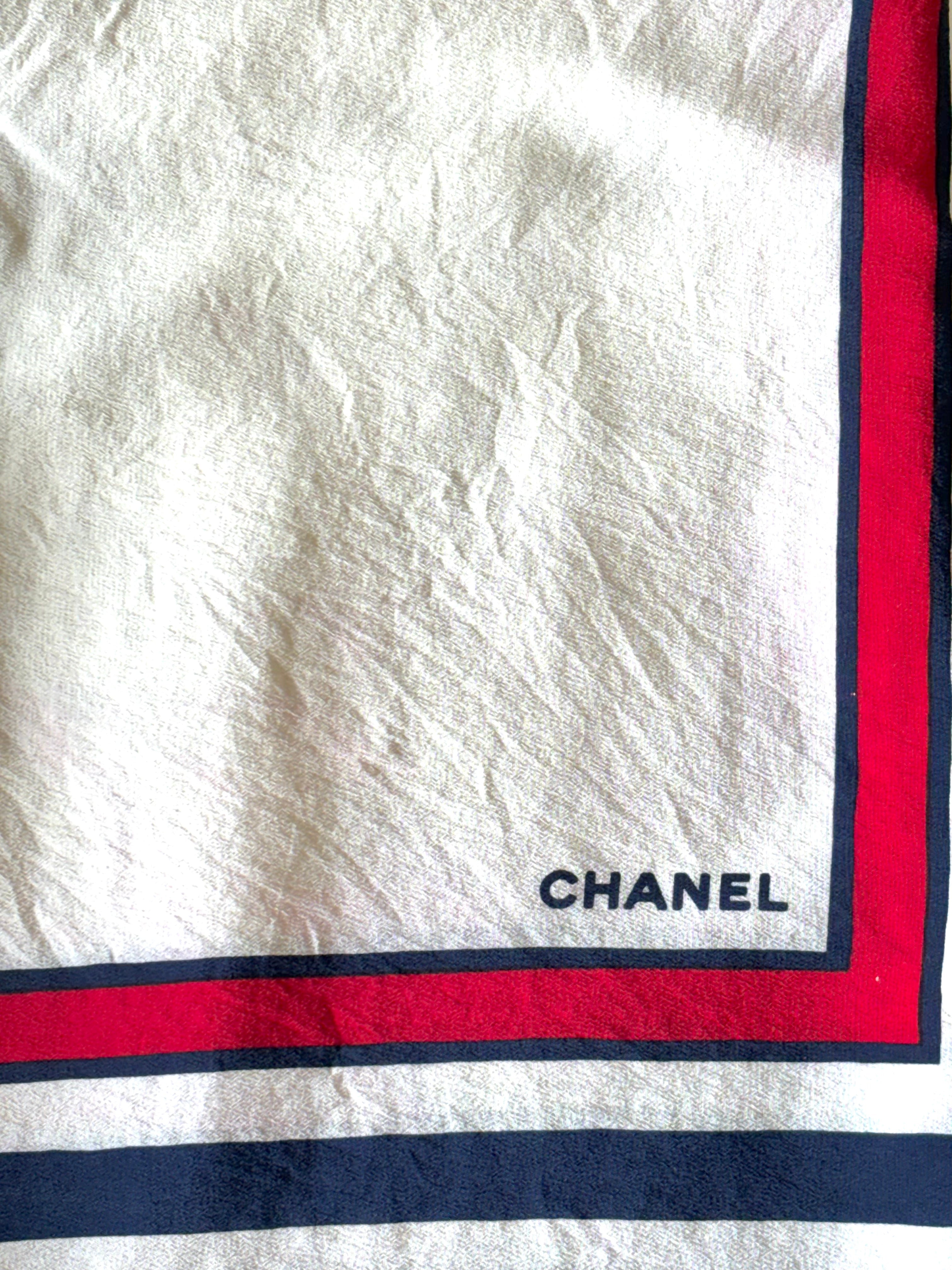 Chanel Silk Square Scarf