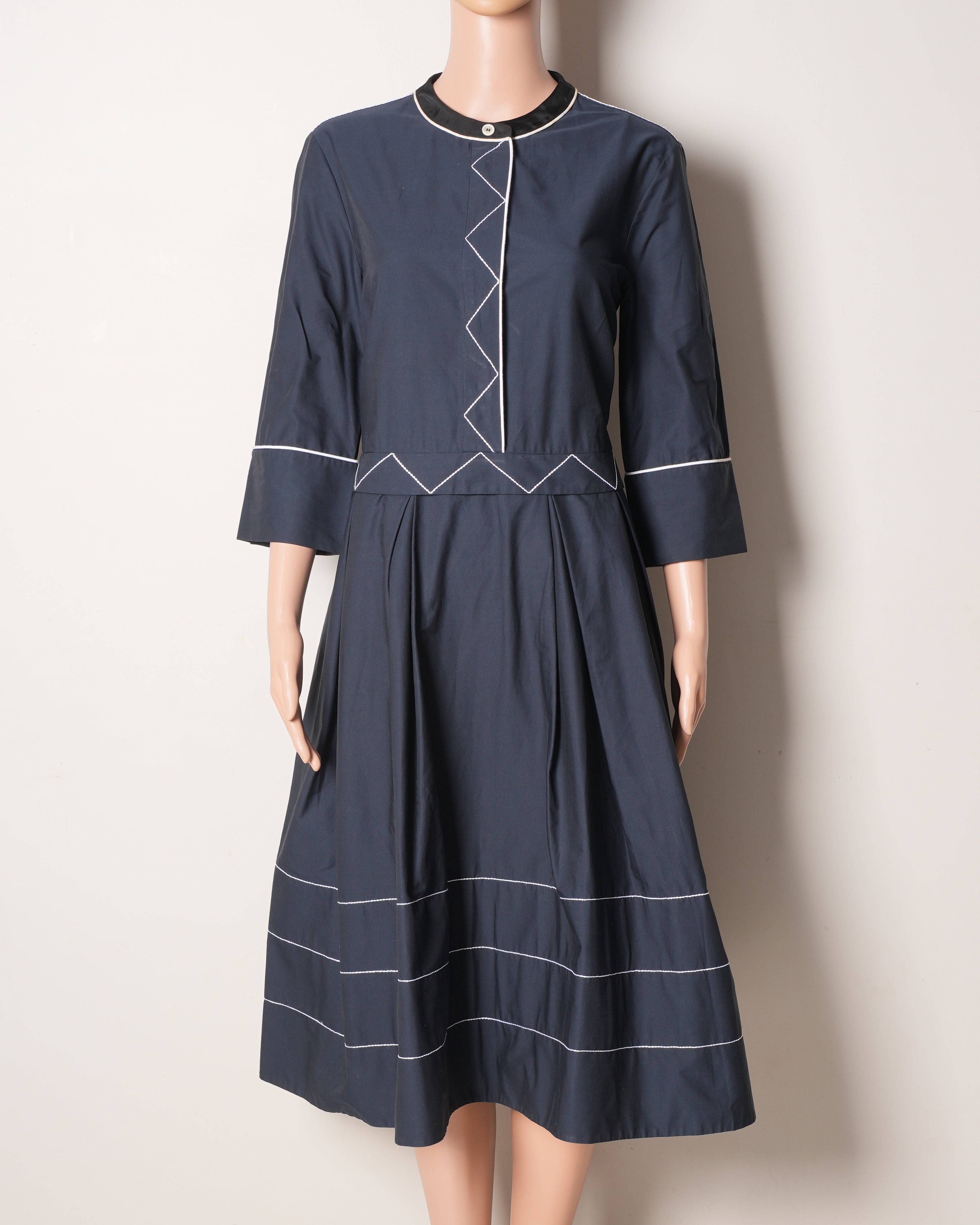 Piazza Sempione Blue Dress