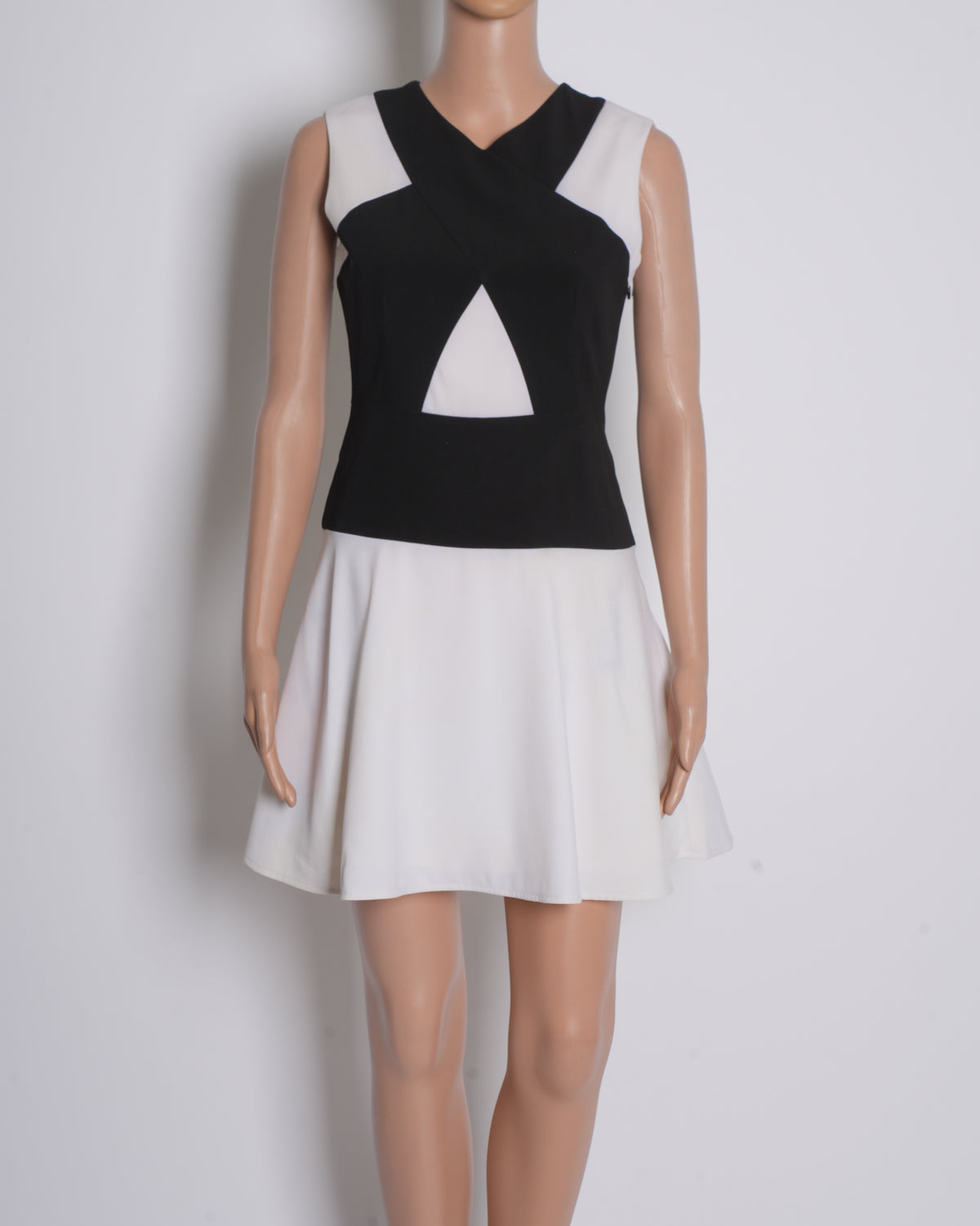 BCBG Black & White Mini Dress