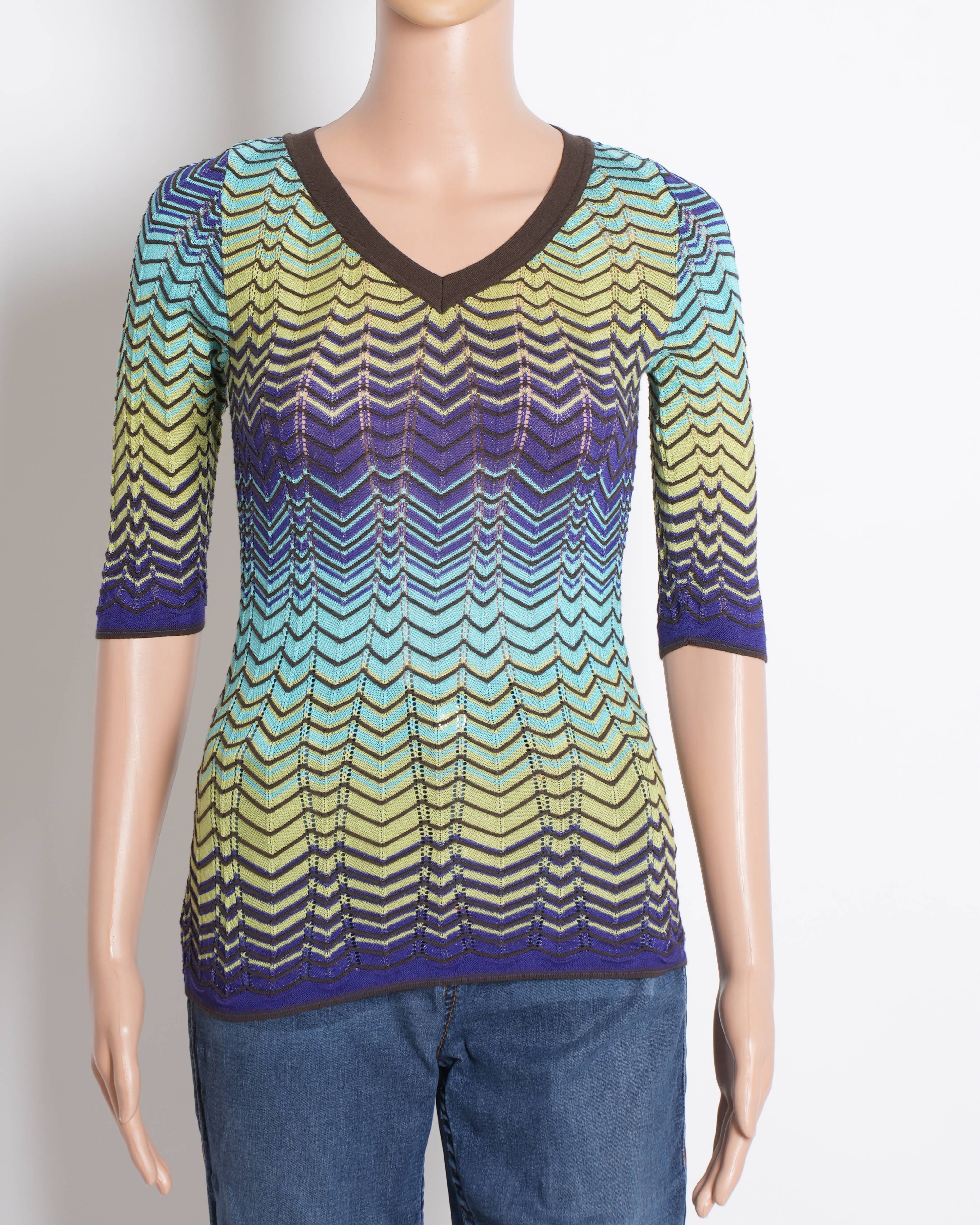 M Missoni V-Neck Sweater