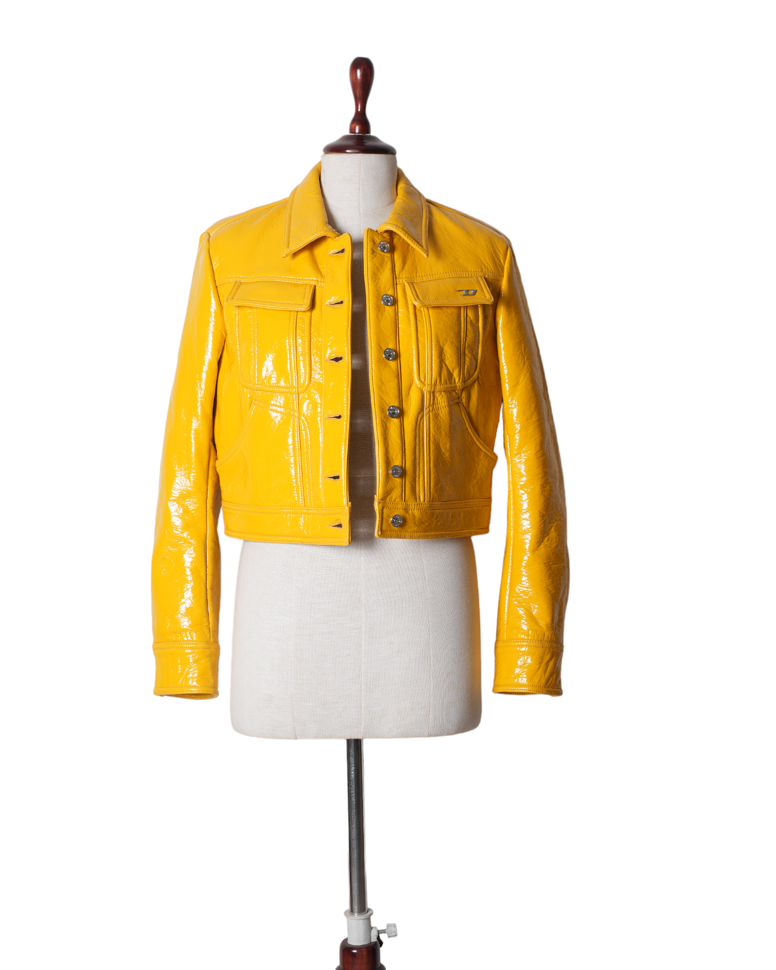 Diesel Yellow High Shine Finish Jacket