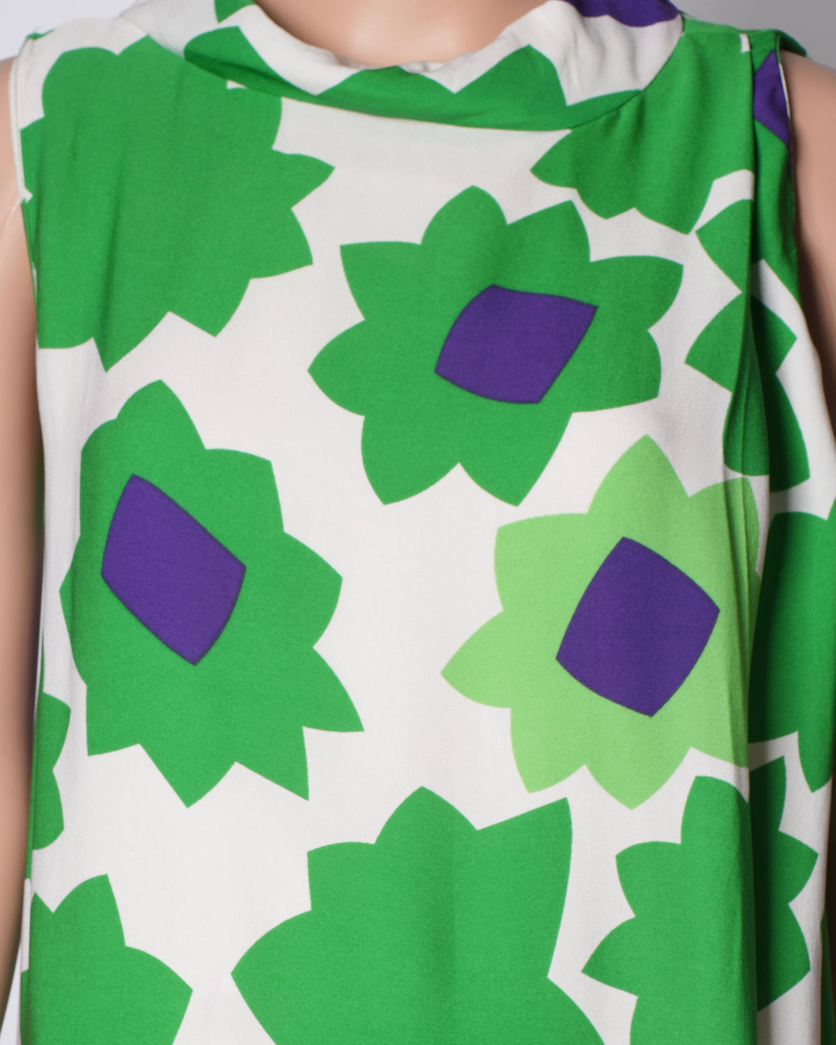 DVF Multicolour Floral Silk Dress