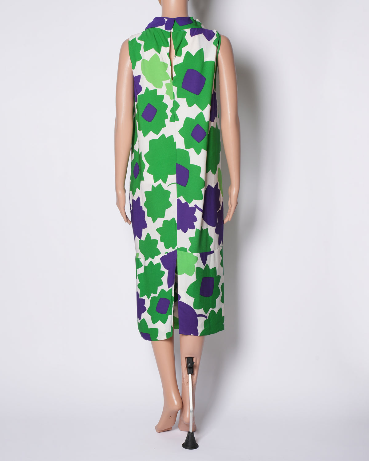 DVF Multicolour Floral Silk Dress