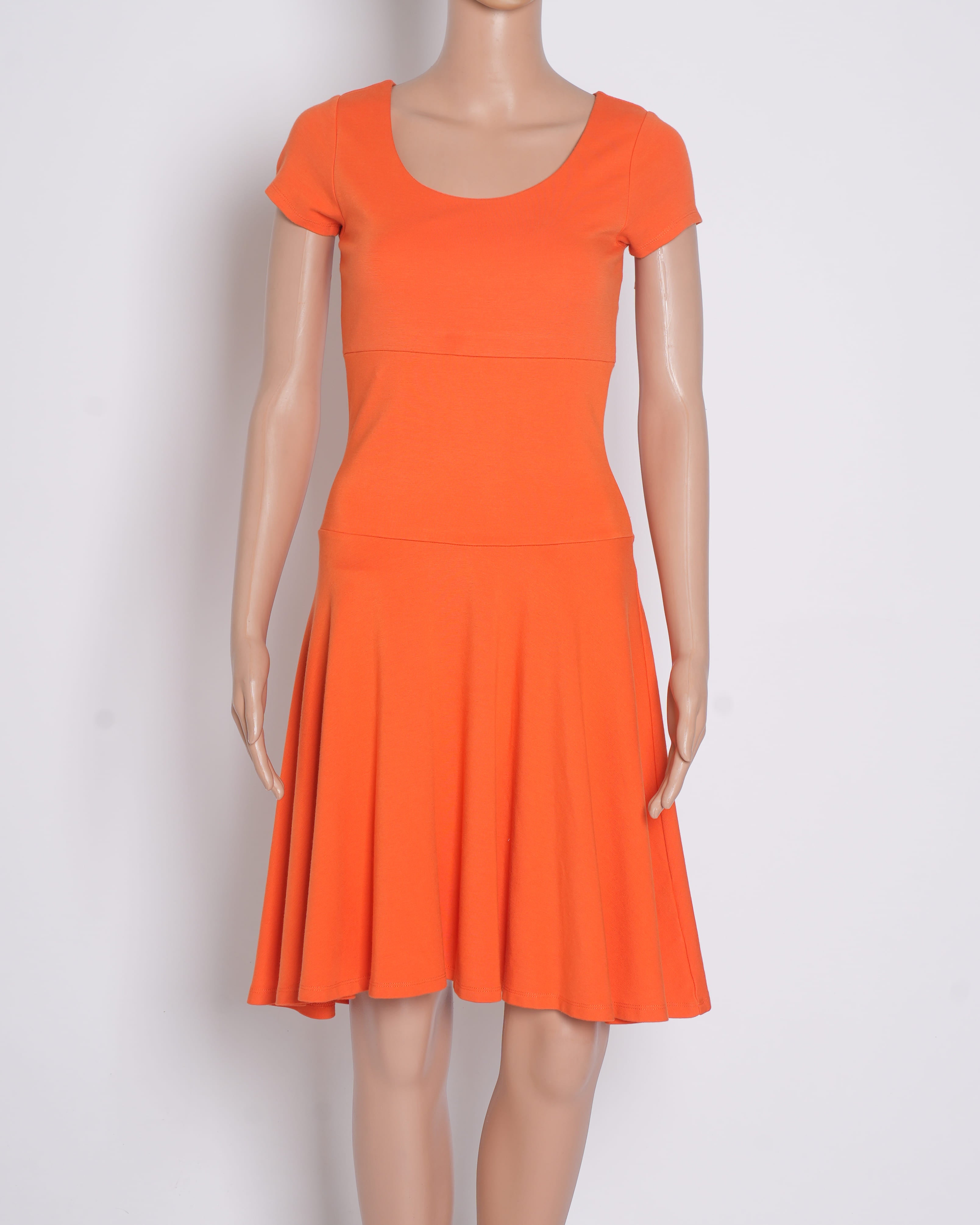 Lauren By Ralph Lauren Orange Dress