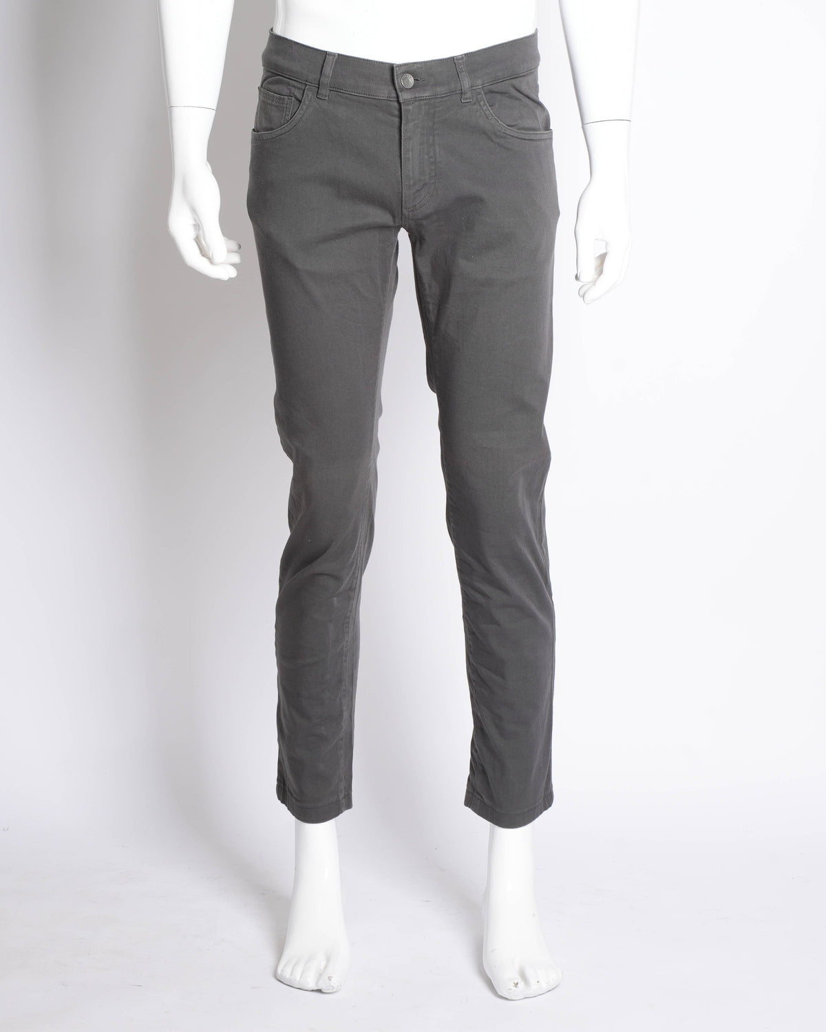 Dolce & Gabbana Men's Straight Fit Jeans In Grey
