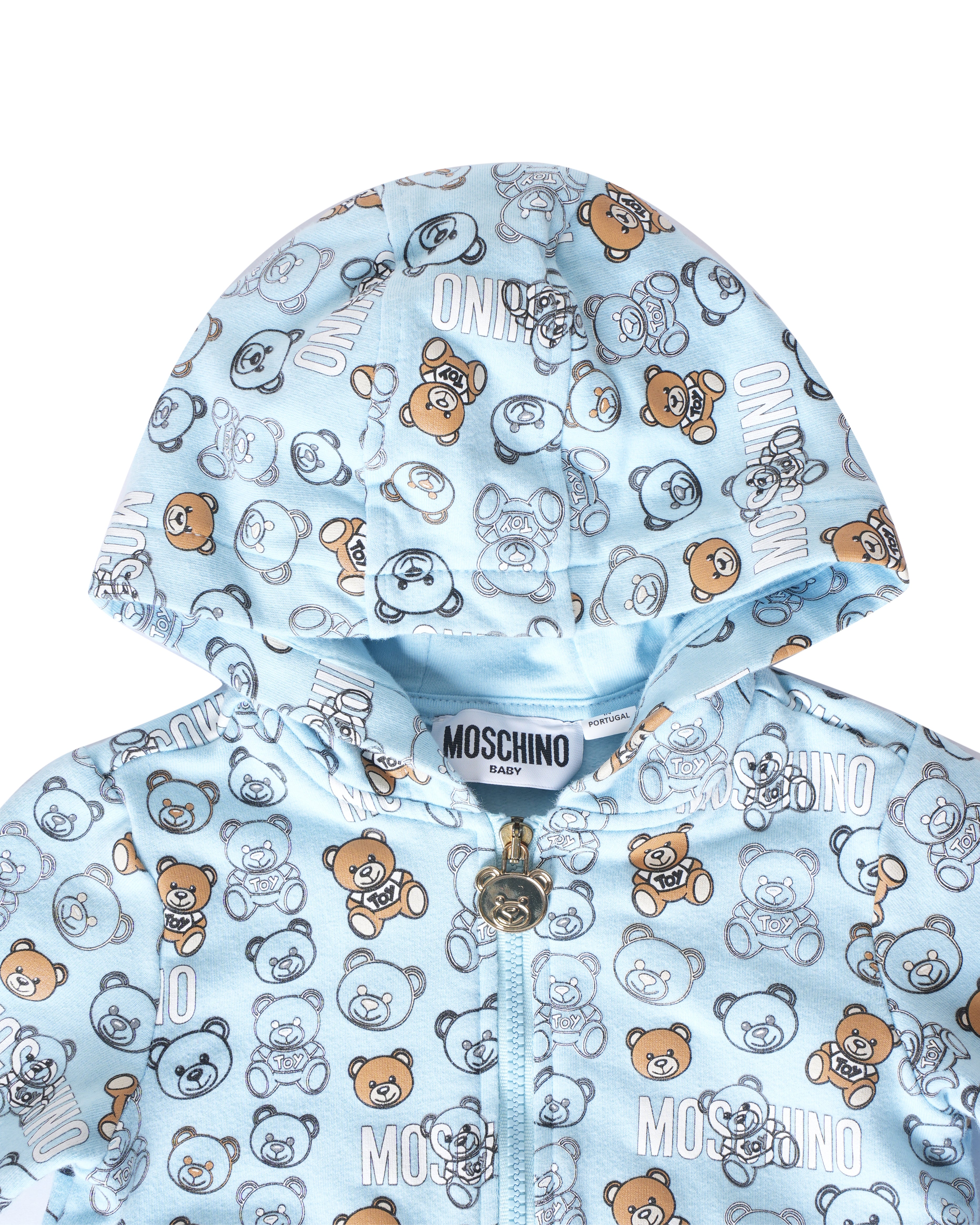 Moschino Blue Teddy Logo Tracksuit