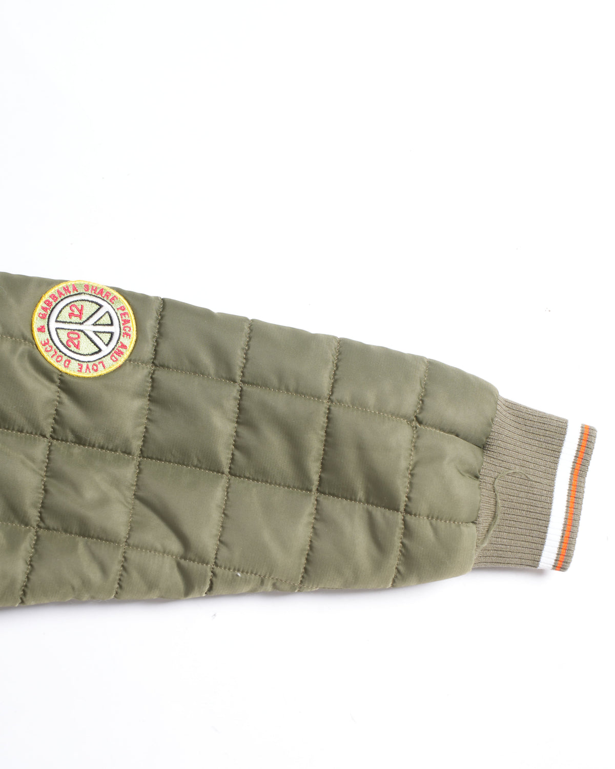 Dolce & Gabbana Boys Quilted Kids Zipper