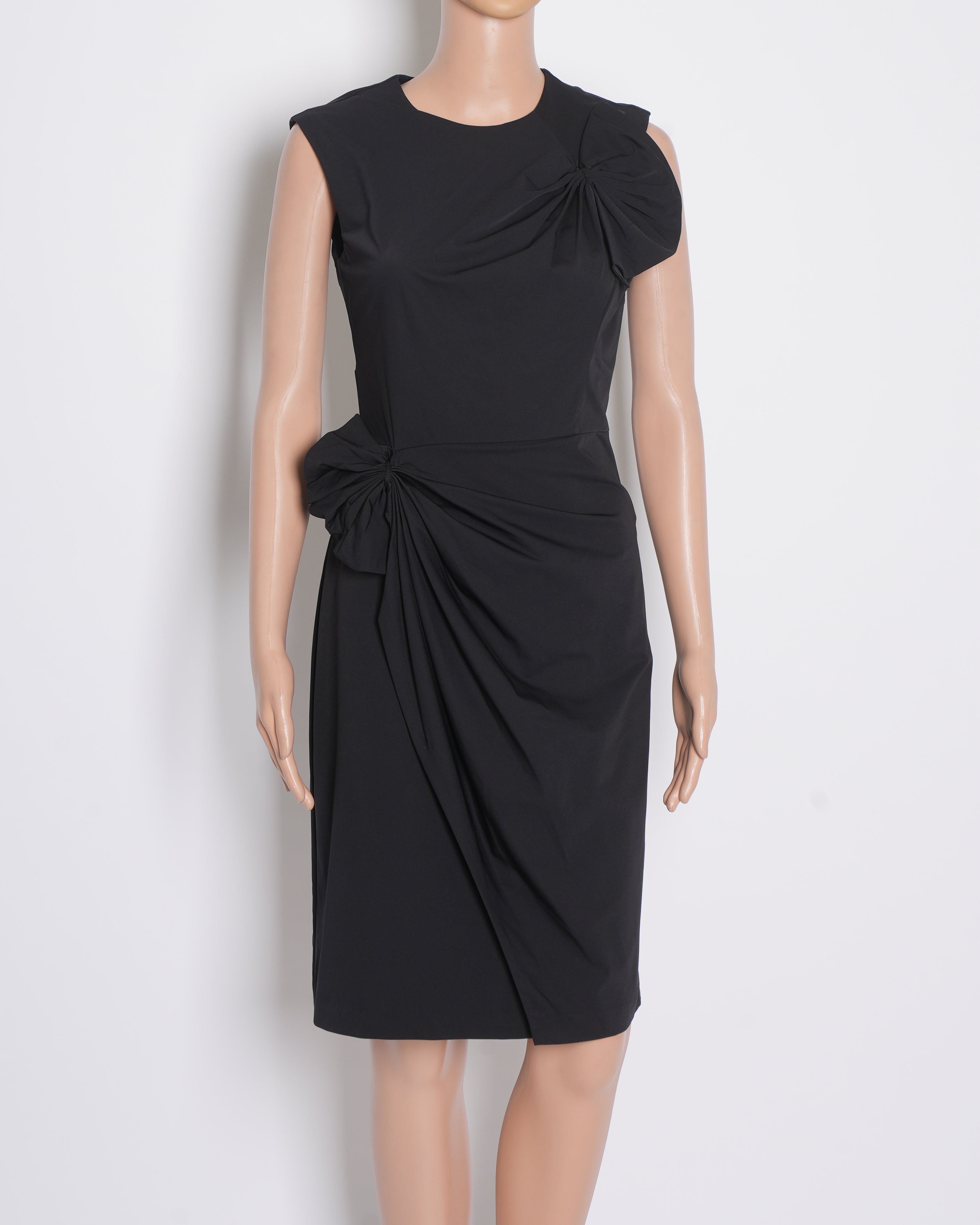 DVF black dress