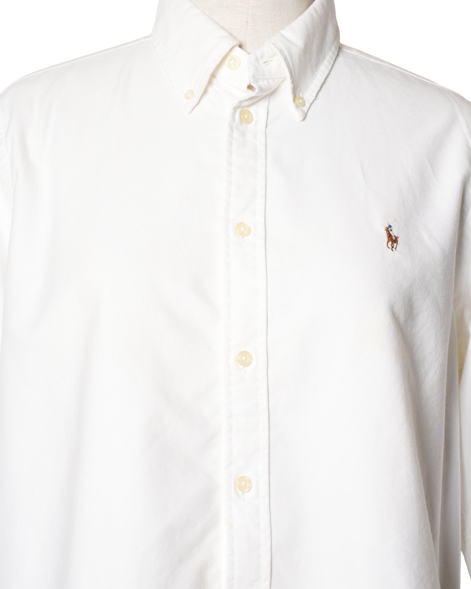 Lauren By Ralph Lauren White Long Sleeves Shirt