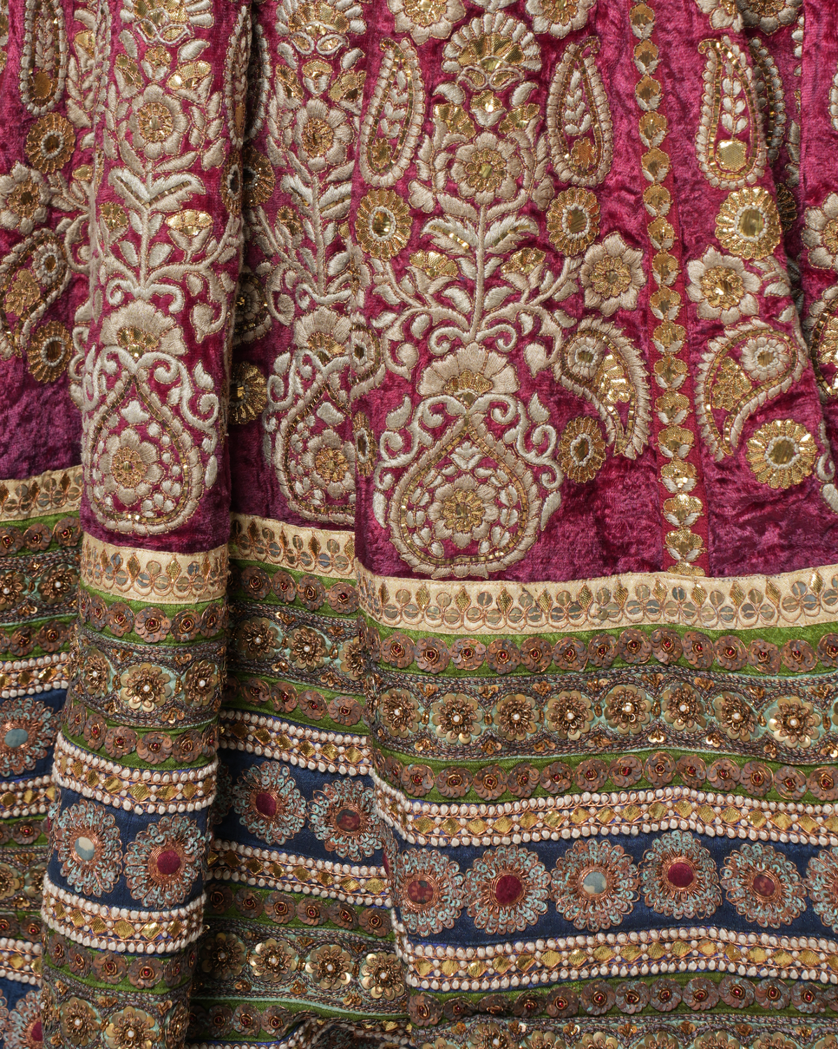 Sabyasachi Maroon Lehenga set