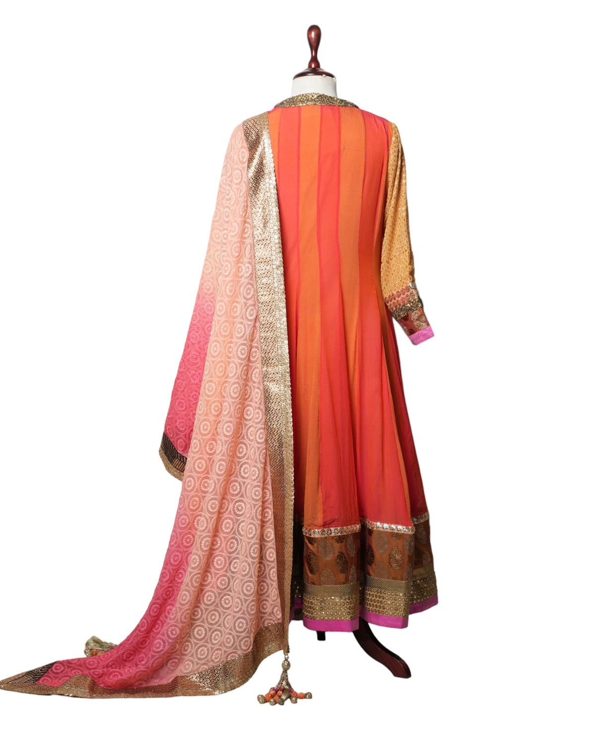 Manish Malhotra Orange Anarkali
