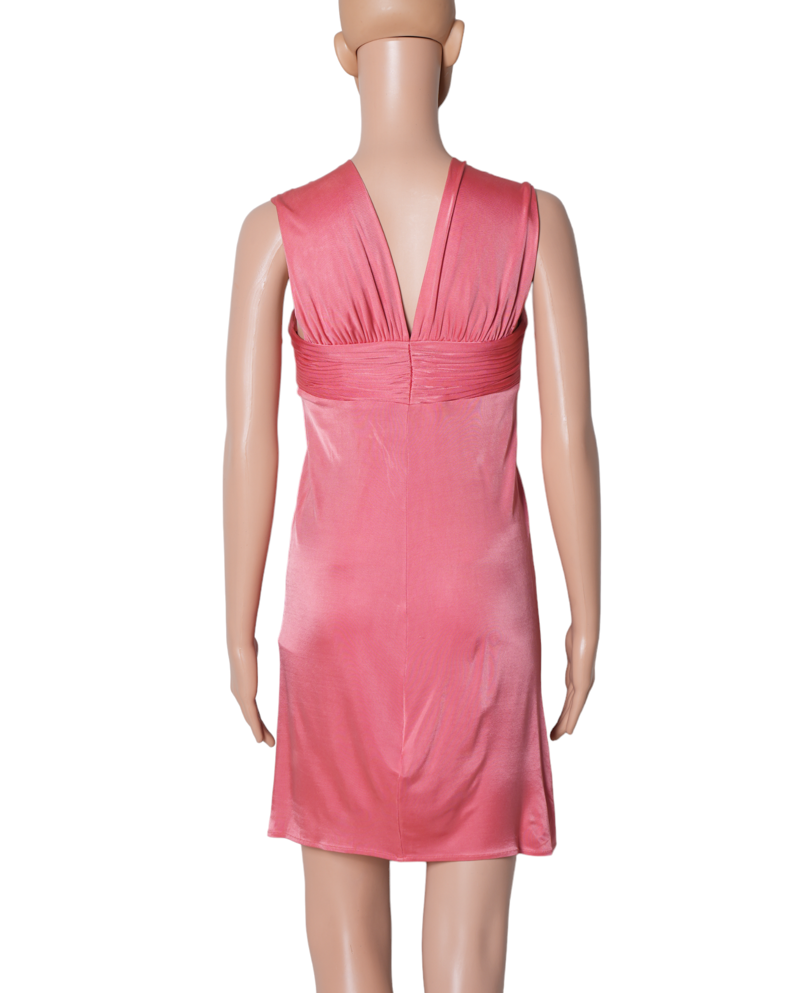 Bcbgmaxazaria Pink Pleated Dress