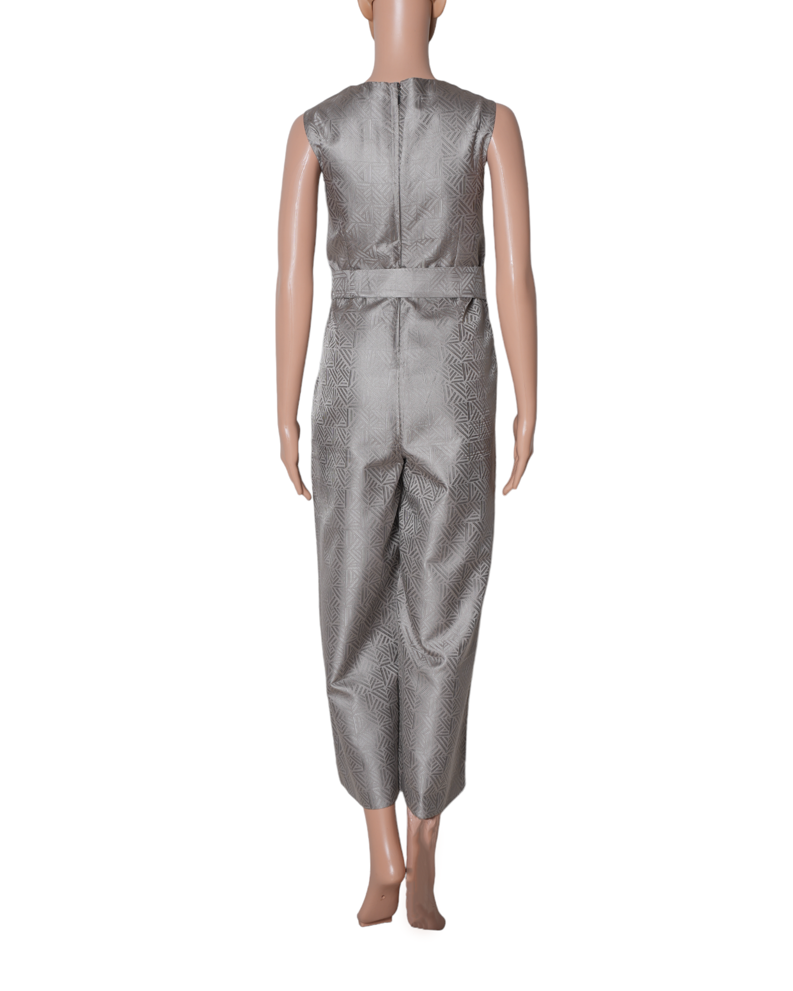 Perona Grey Jumpsuit