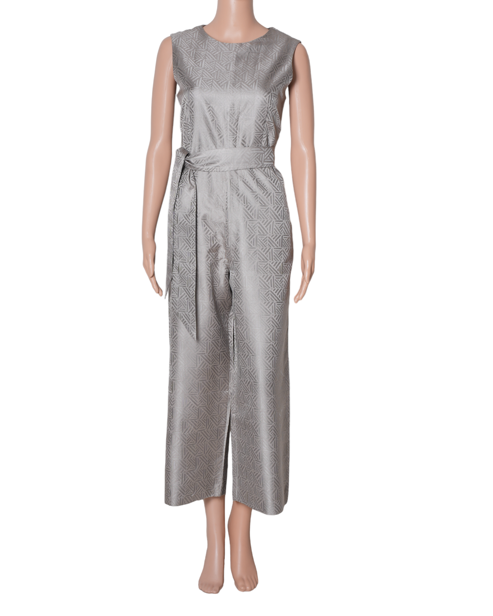 Perona Grey Jumpsuit