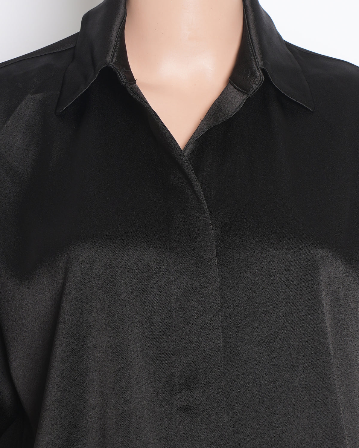 Alice & Olivia Black Button Down Shirt