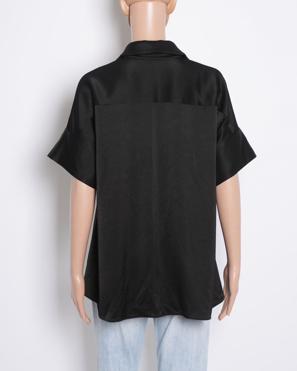 Alice & Olivia Black Button Down Shirt