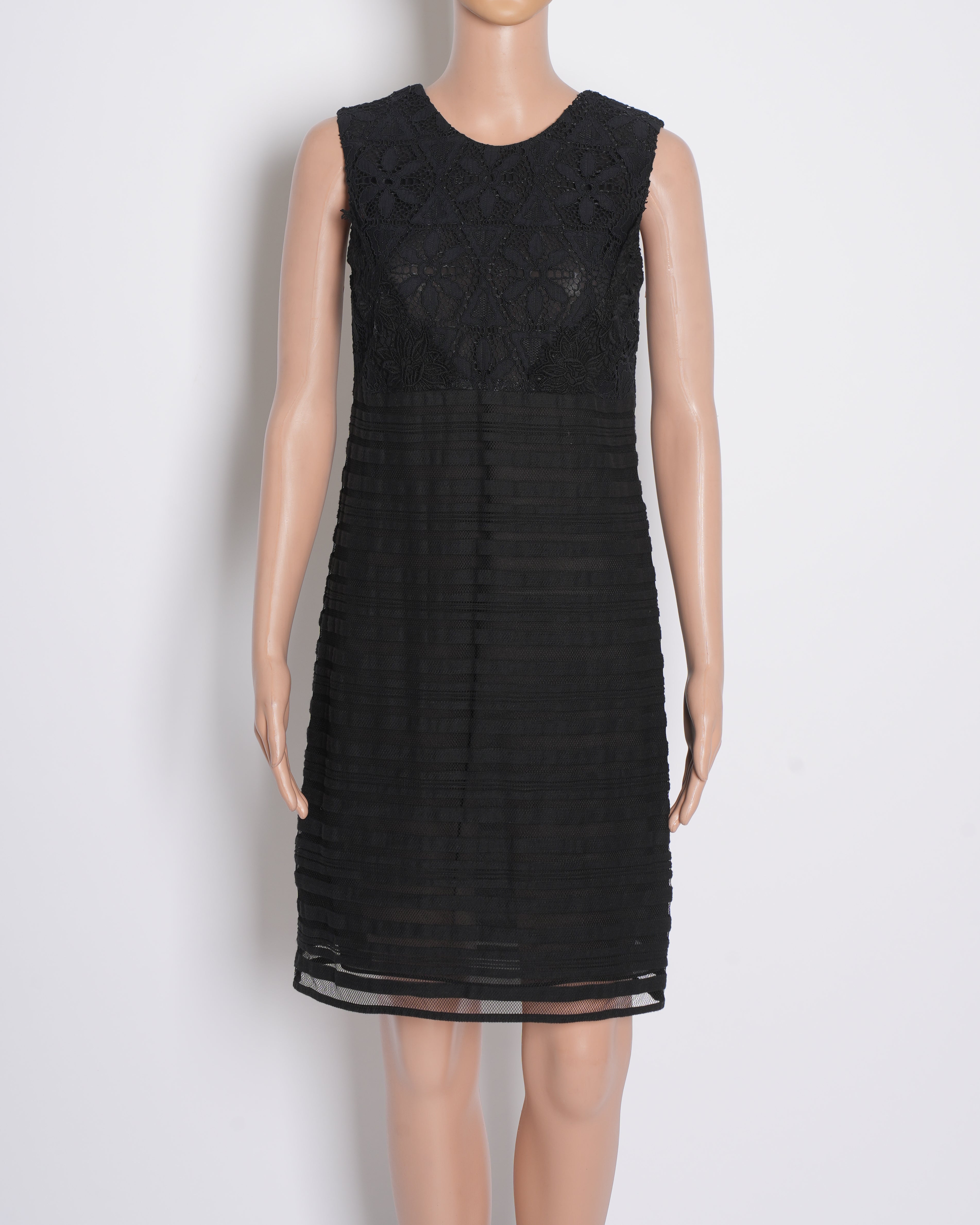 Pinko lace black dress