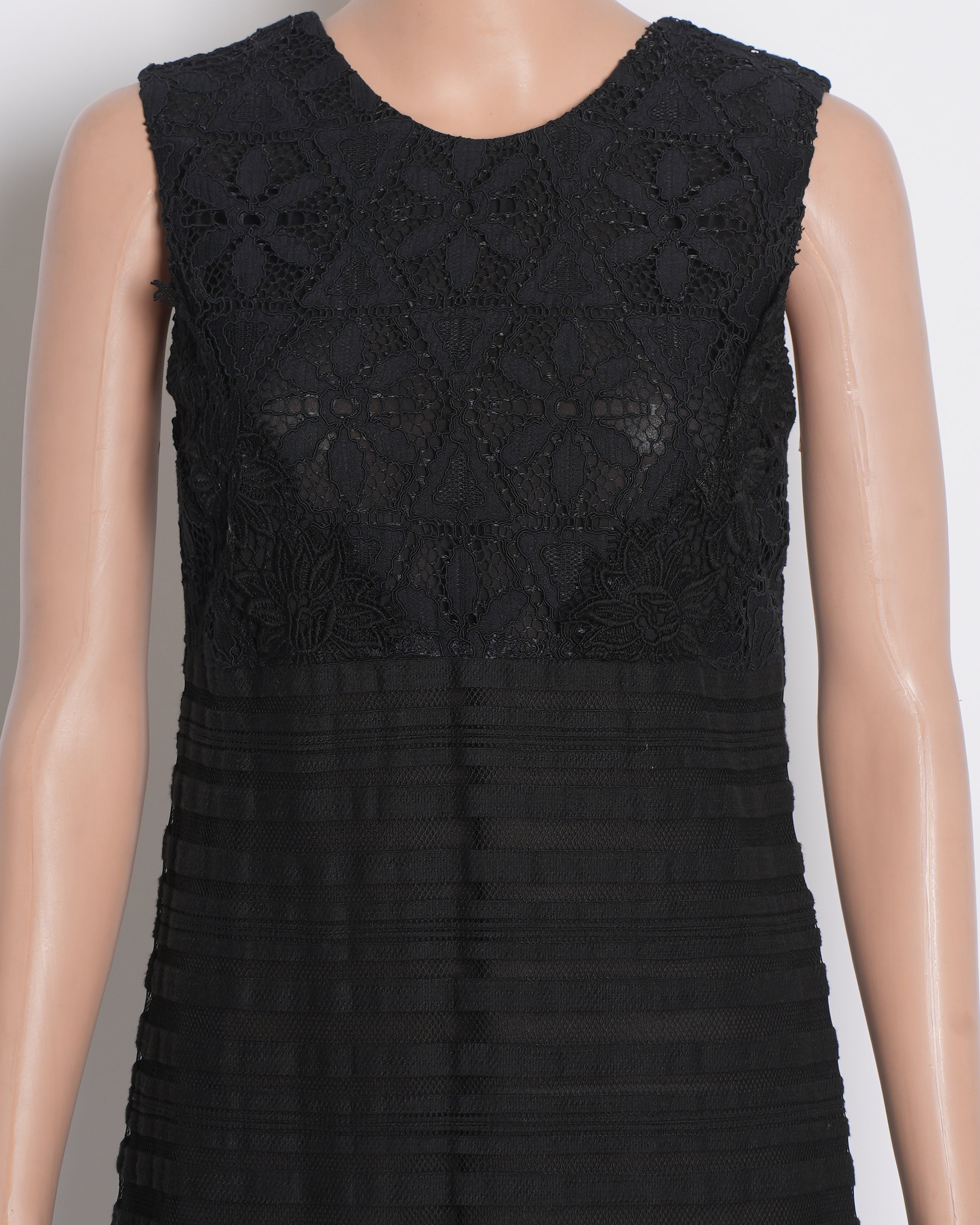 Pinko lace black dress