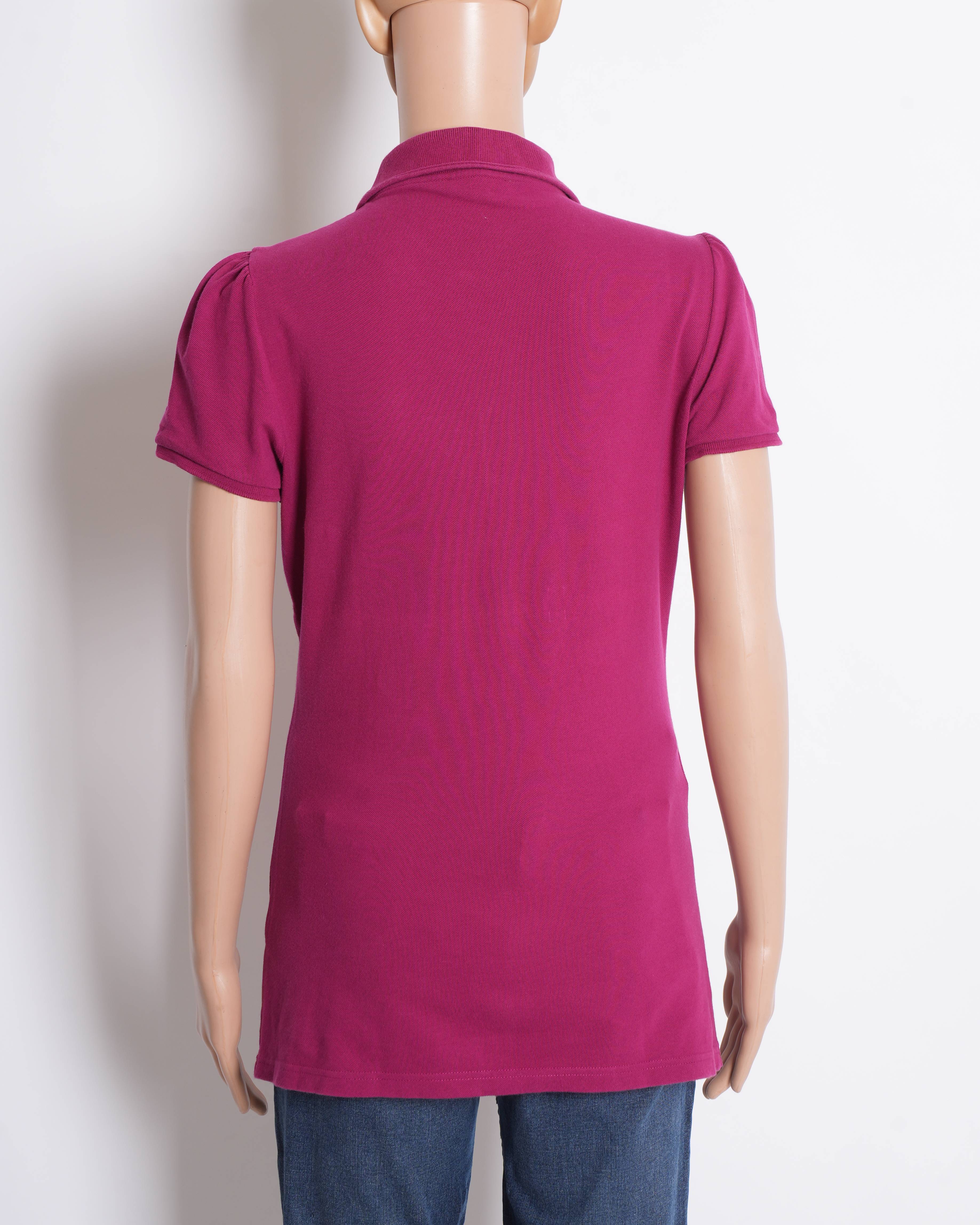 Burberry Purple Polo T-shirt
