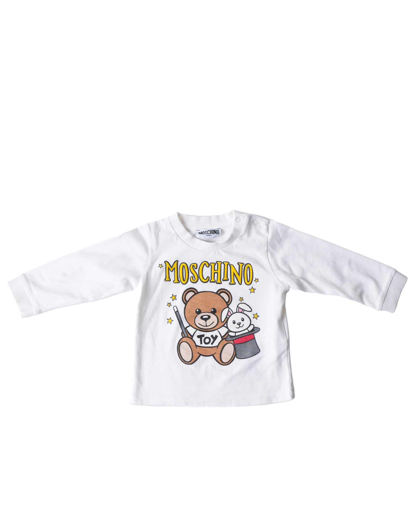 Moschino Teddy Printed T-shirt With Brand Name