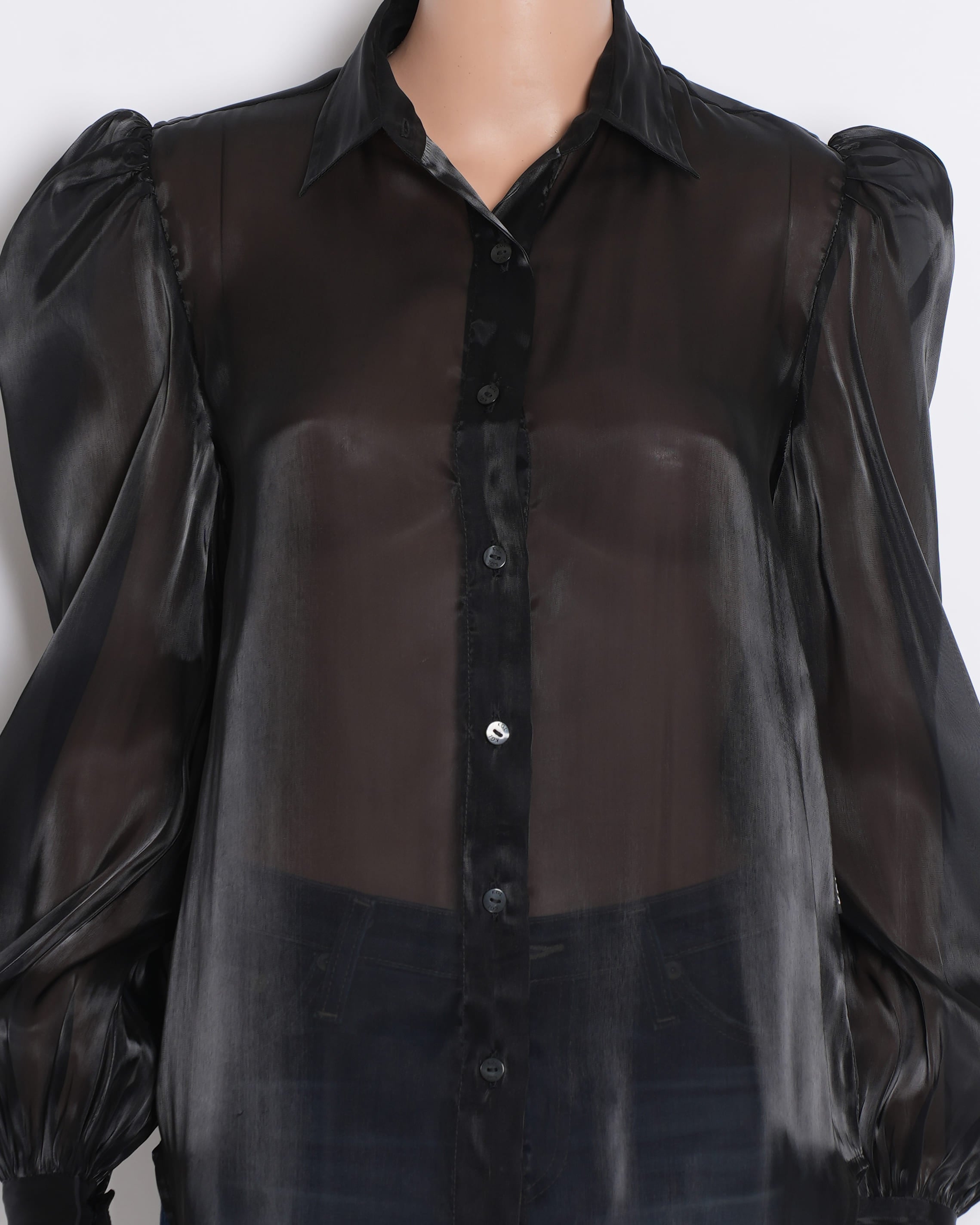 KGL Sheer Black Shirt