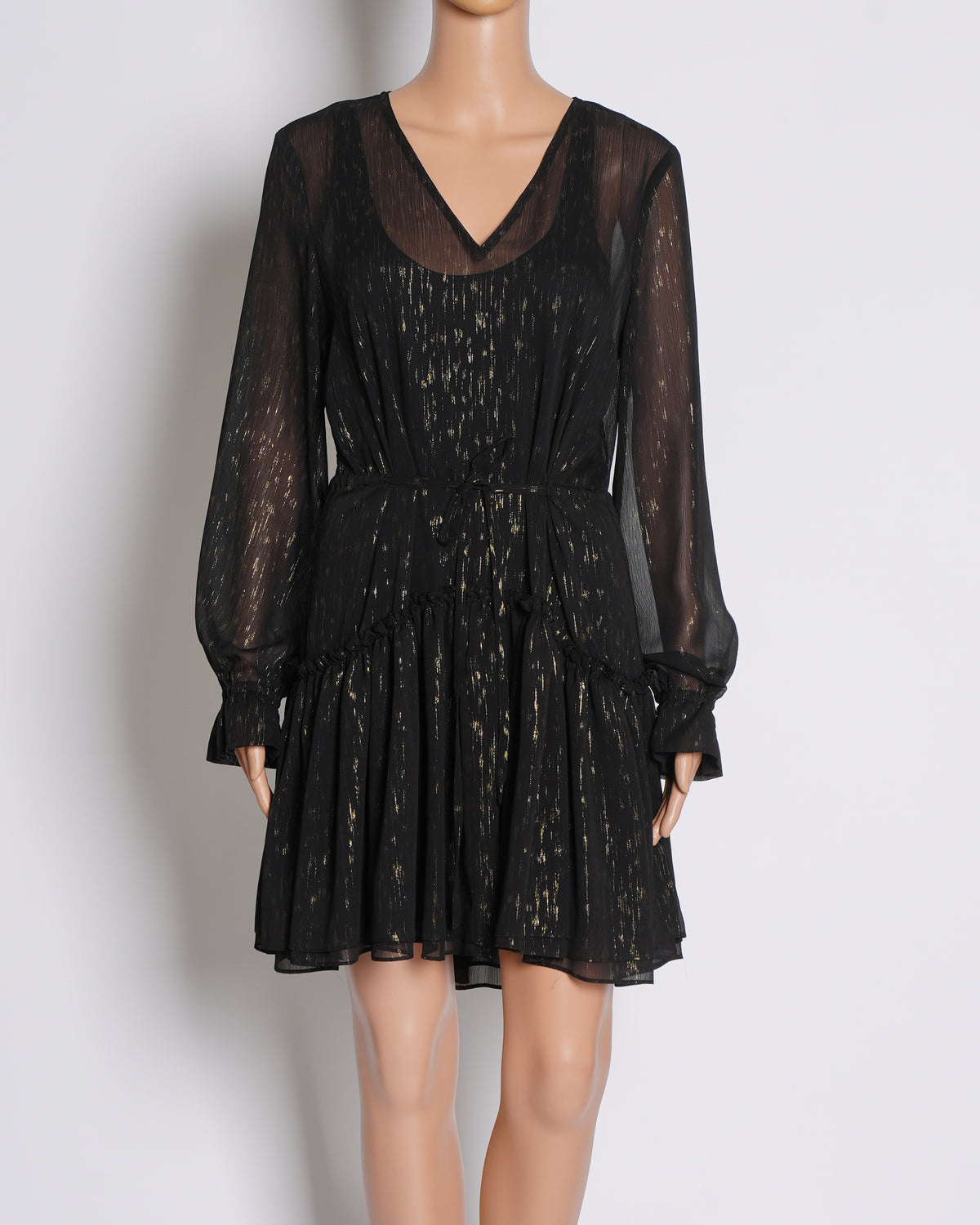 AllSaints Black Dress
