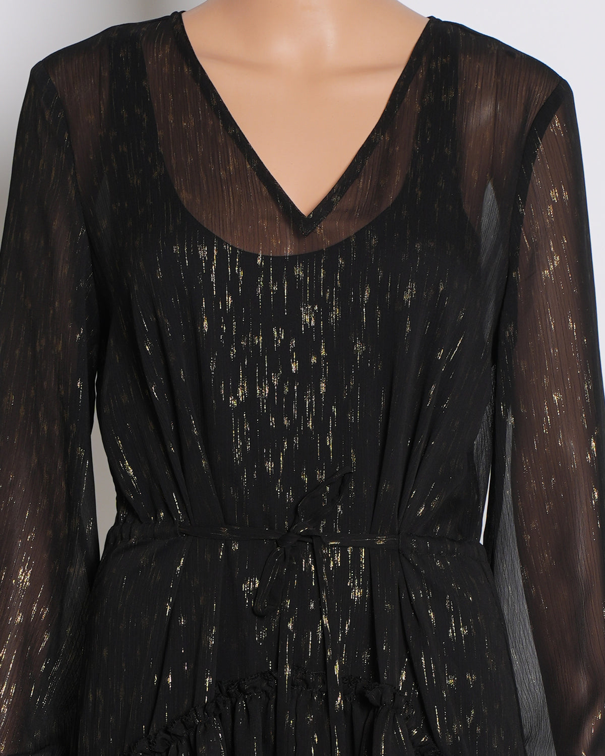 AllSaints Black Dress