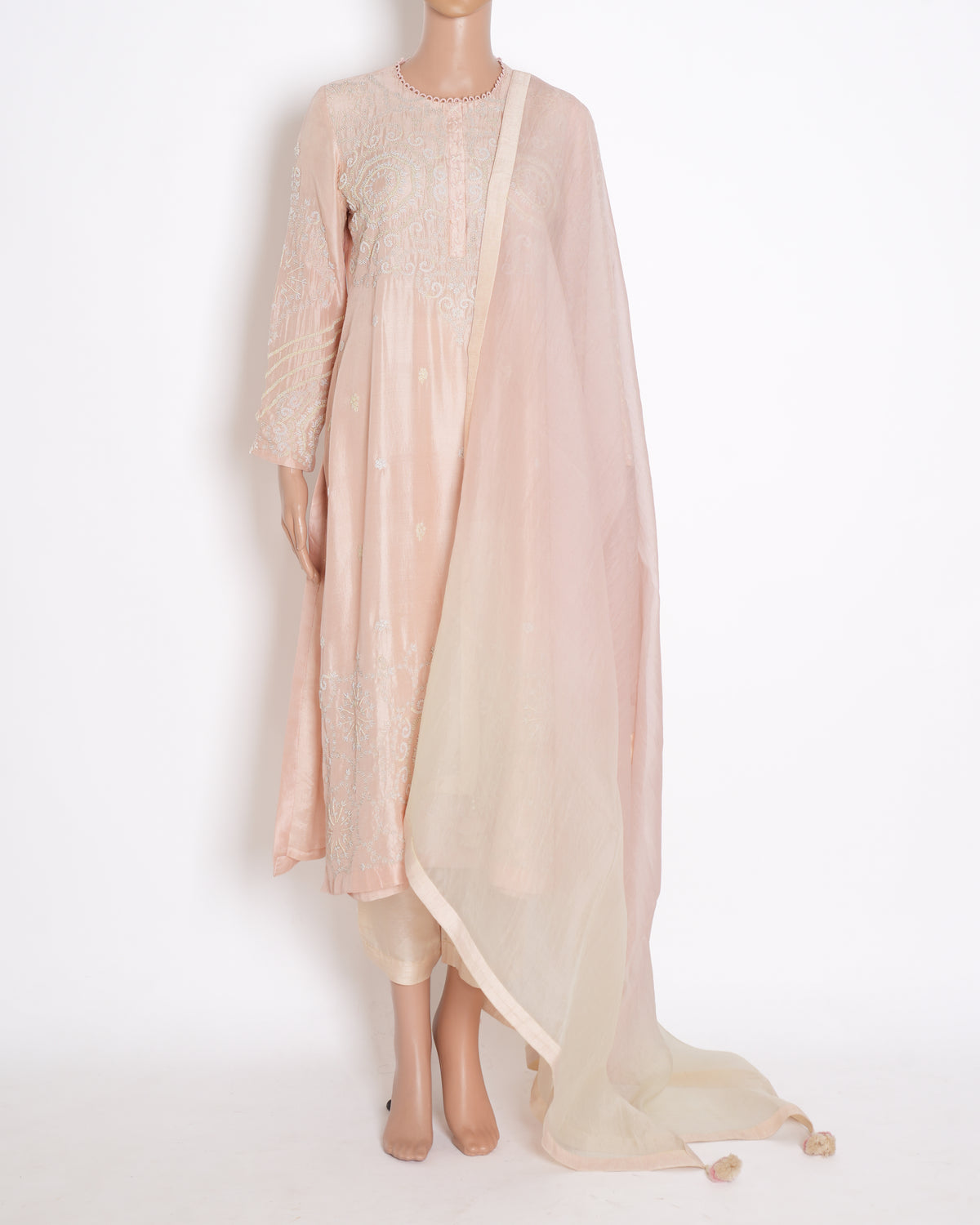 Neha vaswani Blush Pink Embroidered Set Of 3